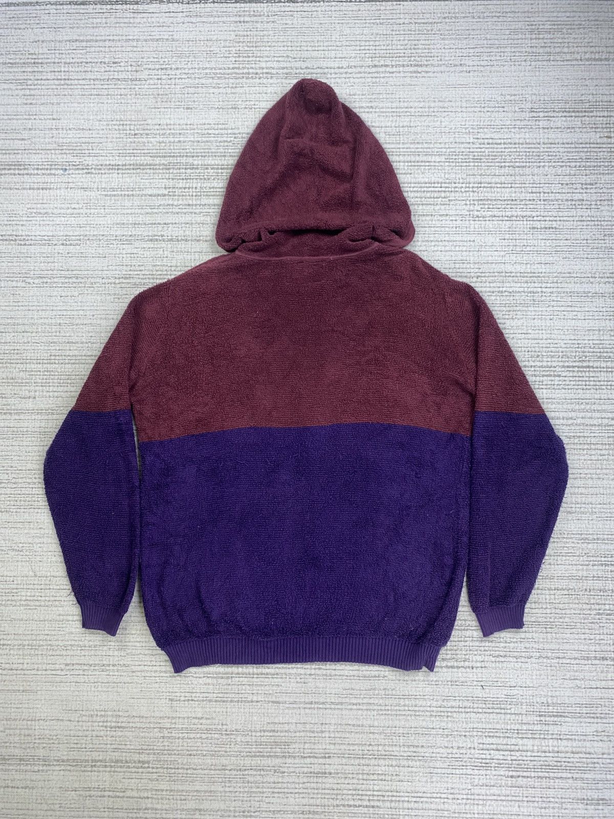 atmos Vintage Atmos Embroidery Logo Two Tone Colour Zipper Hoodie Size US M / EU 48-50 / 2 - 2 Thumbnail