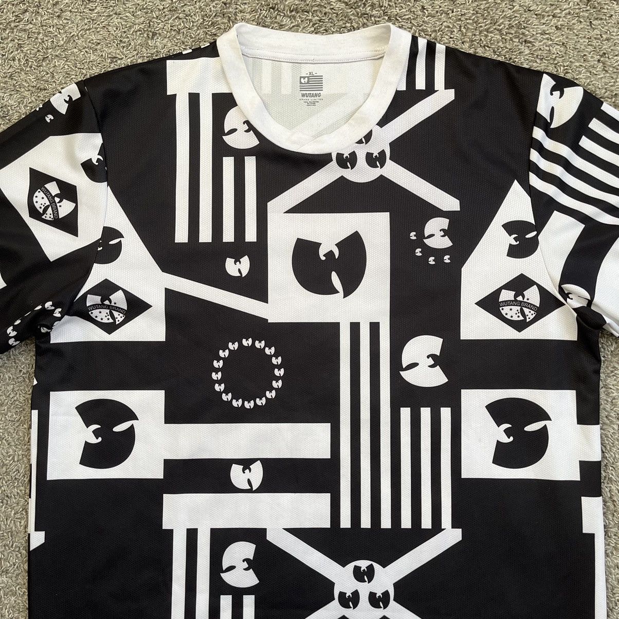 Wu-Tang Clan 🔴Wu-Tang Jersey Shirt Size XL Wu Soccer Rare WuTang Raekwon Size US XL / EU 56 / 4 - 2 Thumbnail
