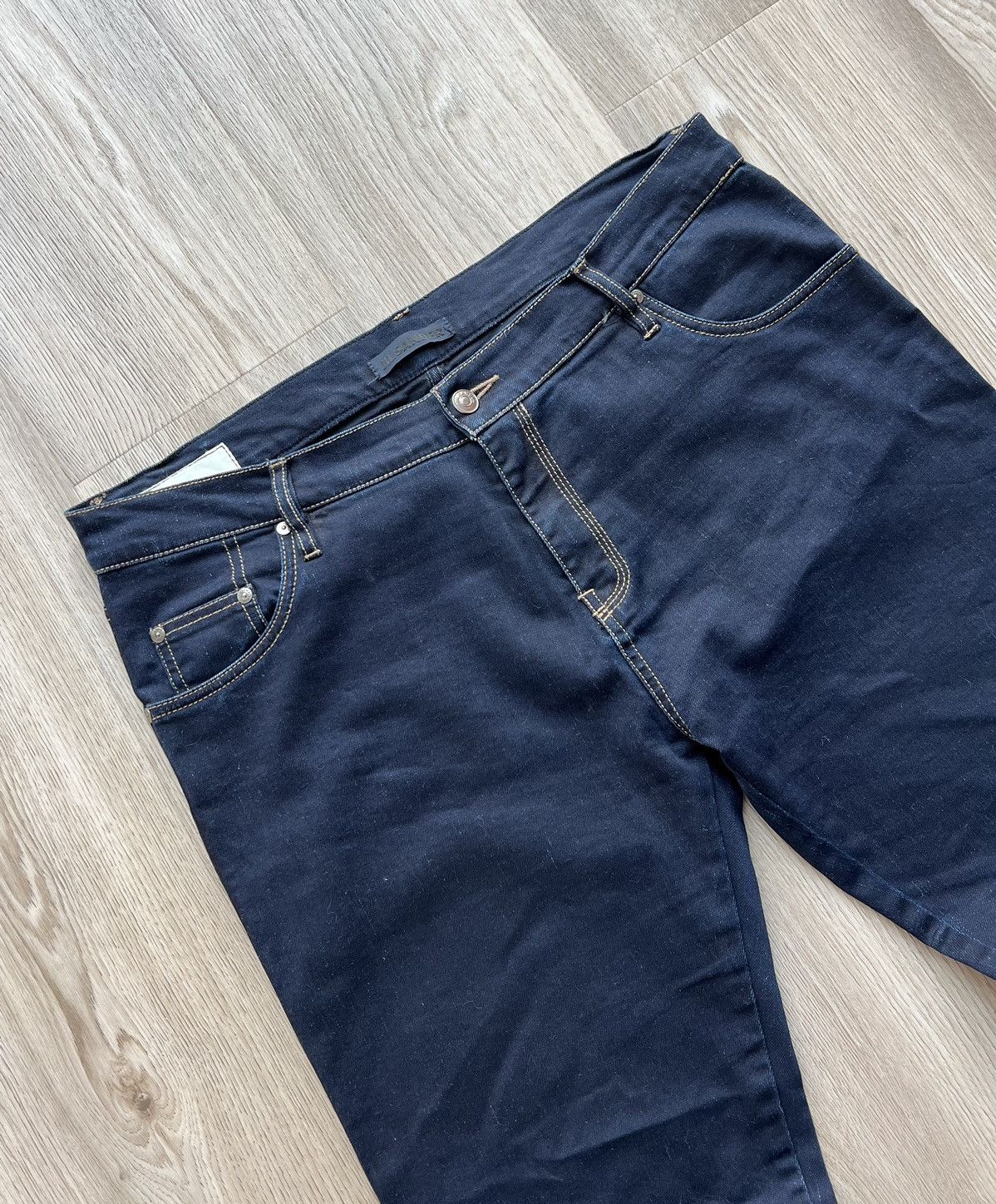Jil Sander × Vintage Vintage Jil Sander Dark Blue Jeans Denim Pants Size US 32 / EU 48 - 3 Thumbnail