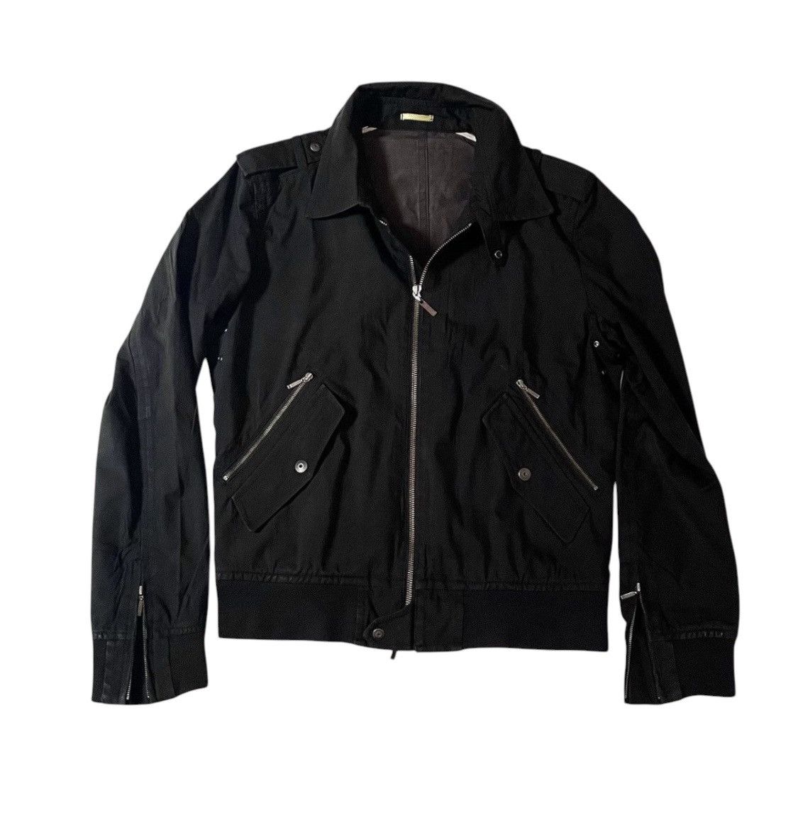 Takeo Kikuchi Vintage takeo kikuchi black biker jacket Size US S / EU 44-46 / 1 - 1 Thumbnail