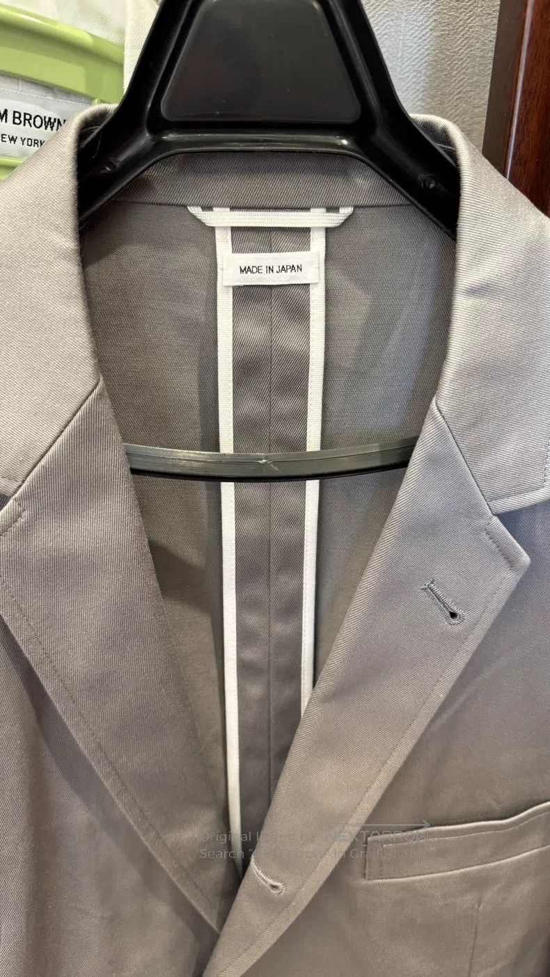 Thom Browne Thom Browne Leisure twill cotton jacket Size US L / EU 52-54 / 3 - 2 Thumbnail