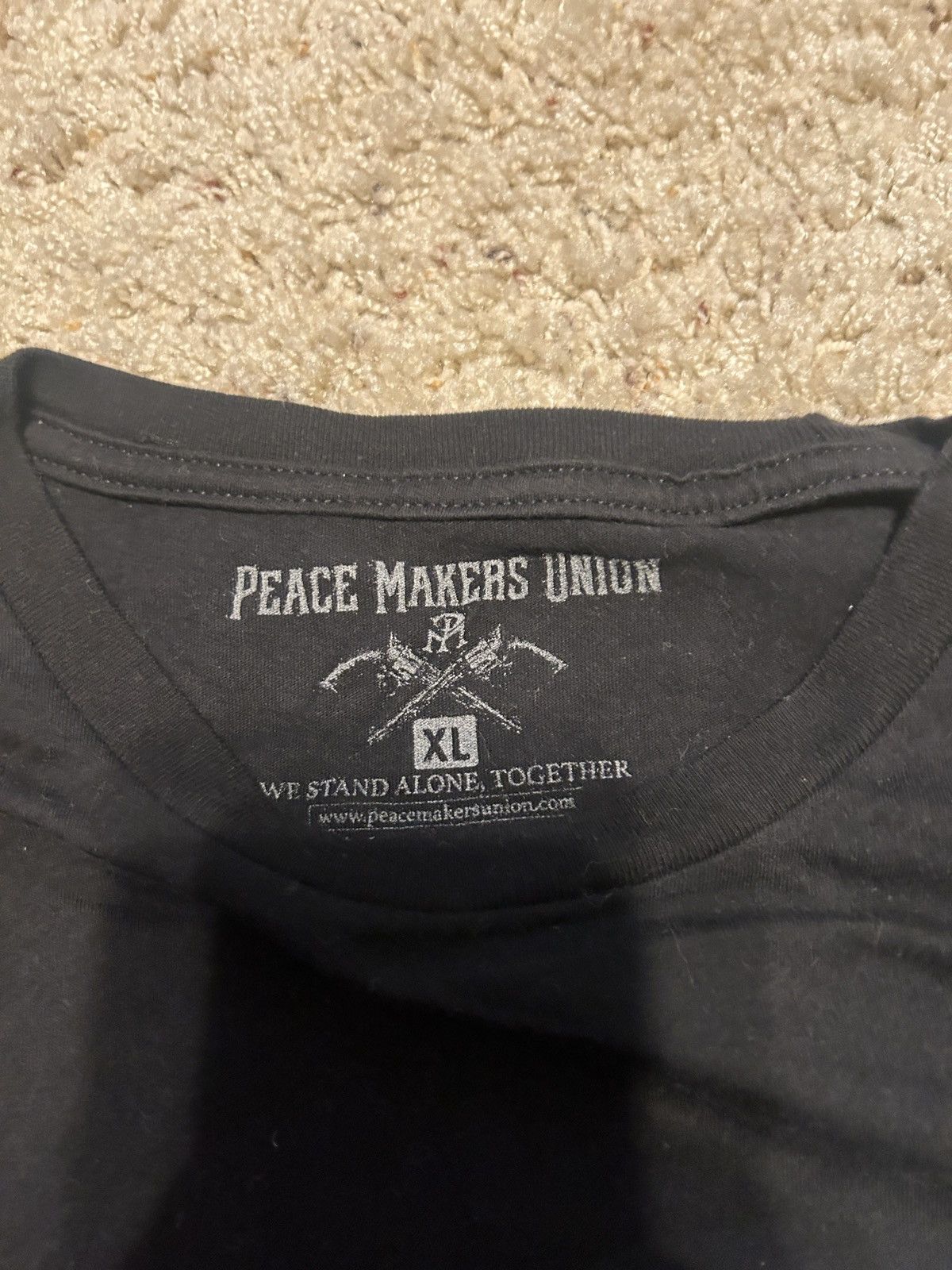 Vintage Peace Makers Union Vintage Tee Size US XL / EU 56 / 4 - 2 Thumbnail