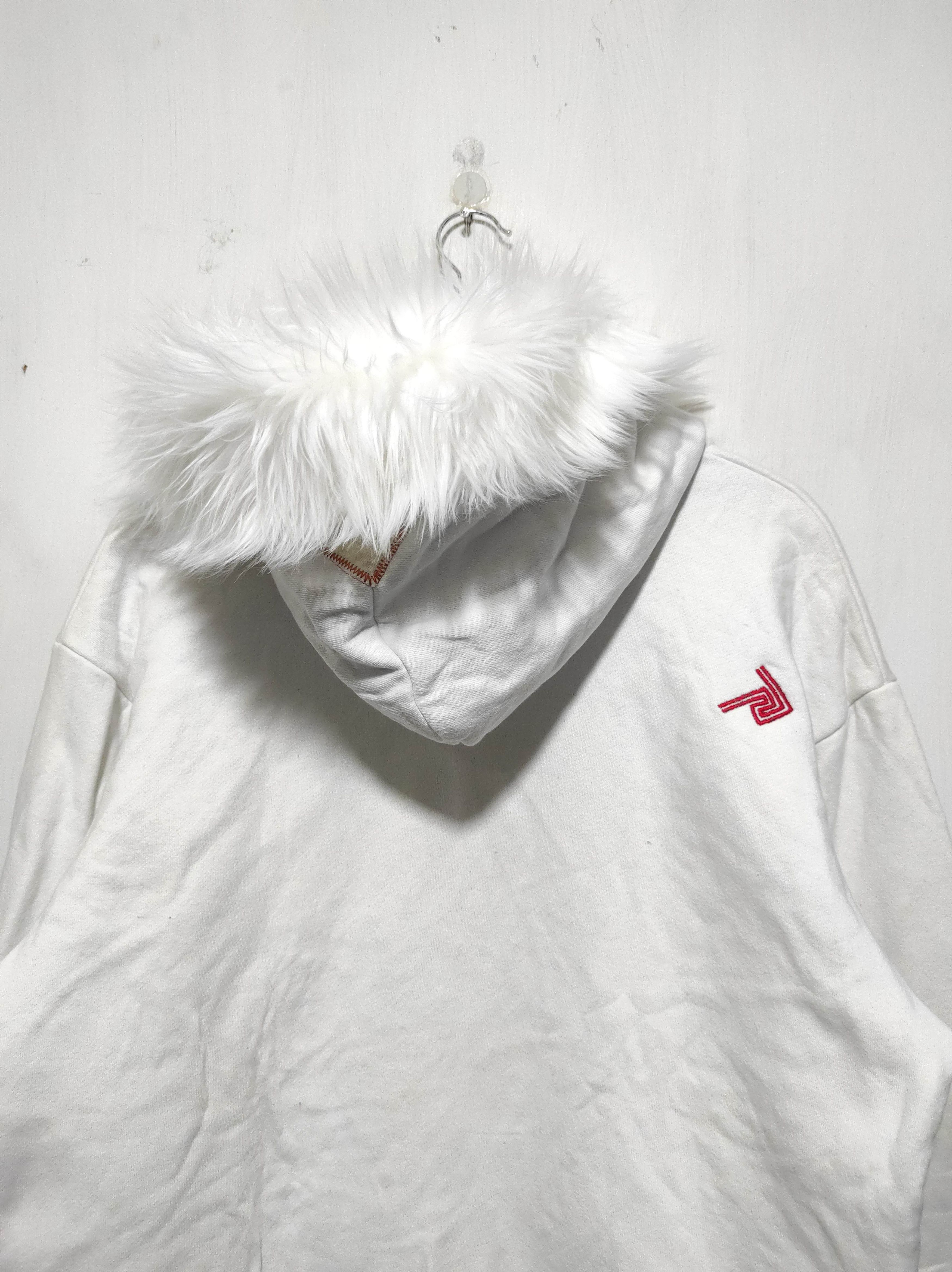 Japanese Brand TEN White zip fur hoodie ifsix LGB style Size US L / EU 52-54 / 3 - 14 Thumbnail