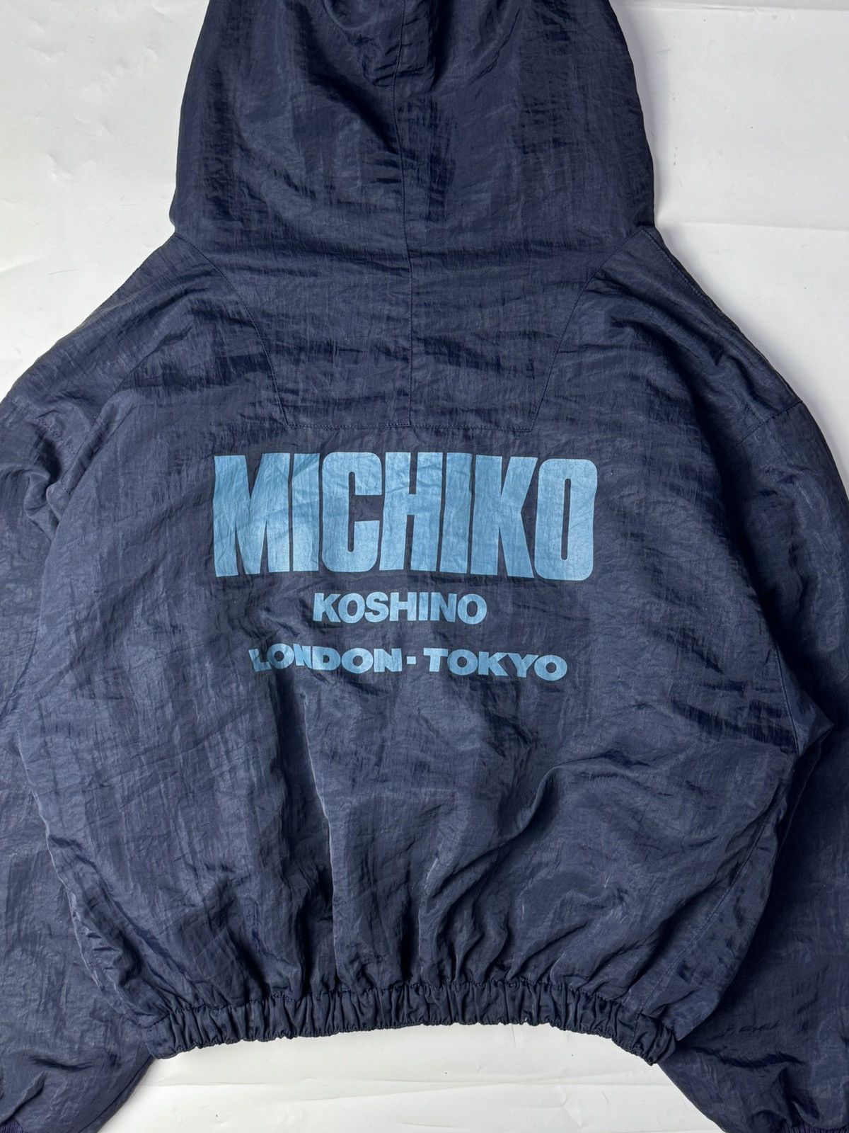Japanese Brand × Michiko Koshino London × Vintage Michiko Koshino London Jacket Hoodie Bomber Size US M / EU 48-50 / 2 - 3 Thumbnail