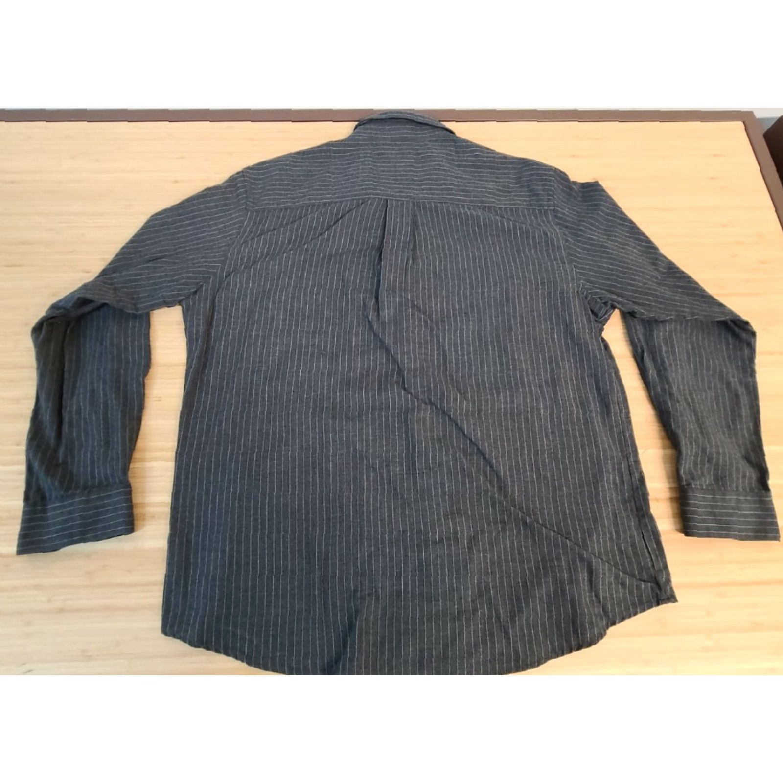 Van Heusen Van Heusen Men’s XL Flex Classic Fit Long Sleeve Button Up Black Size US XL / EU 56 / 4 - 4 Thumbnail