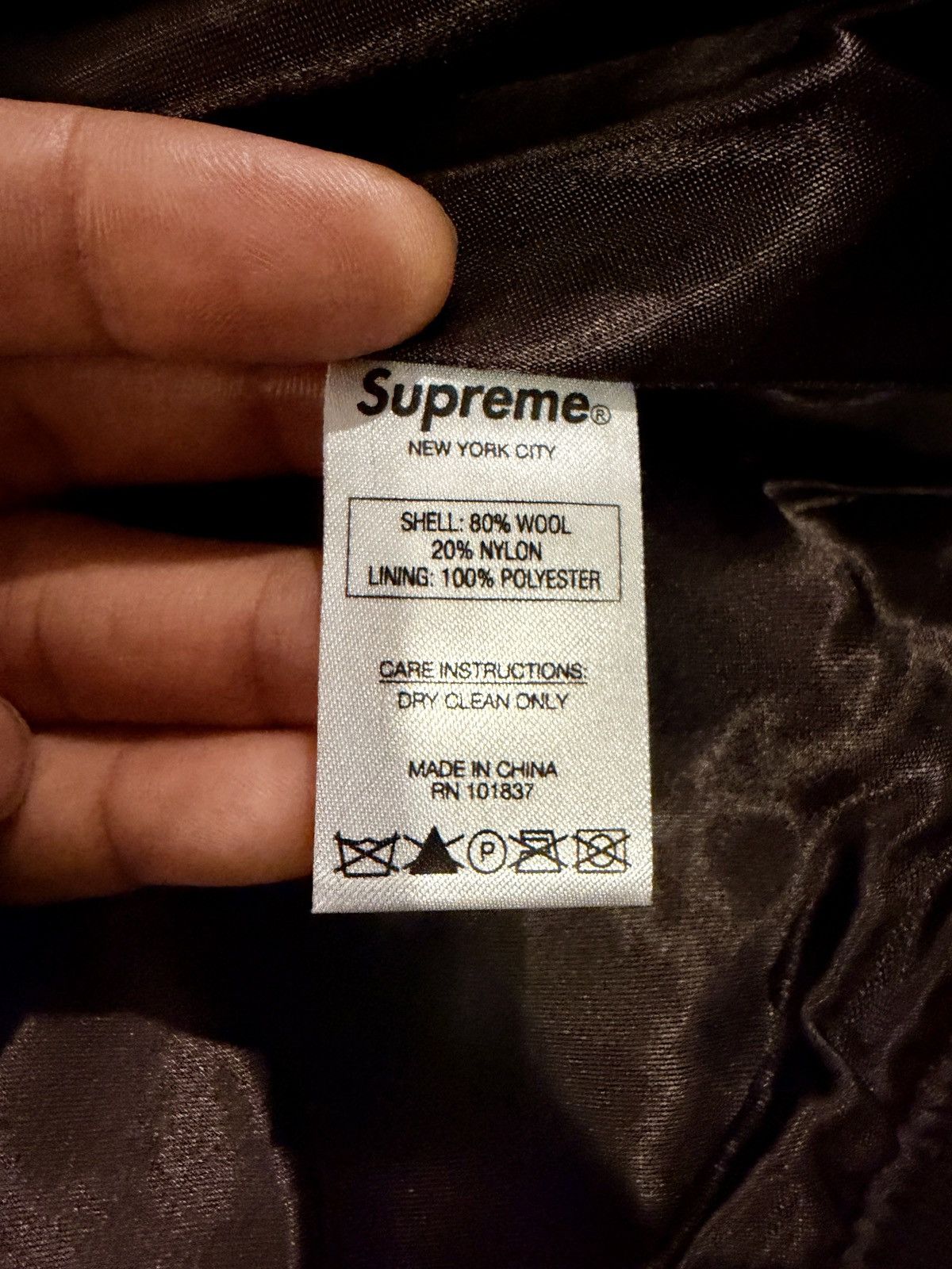 Playboy × Supreme Supreme Playboy Wool Varsity Jacket Size US M / EU 48-50 / 2 - 5 Thumbnail