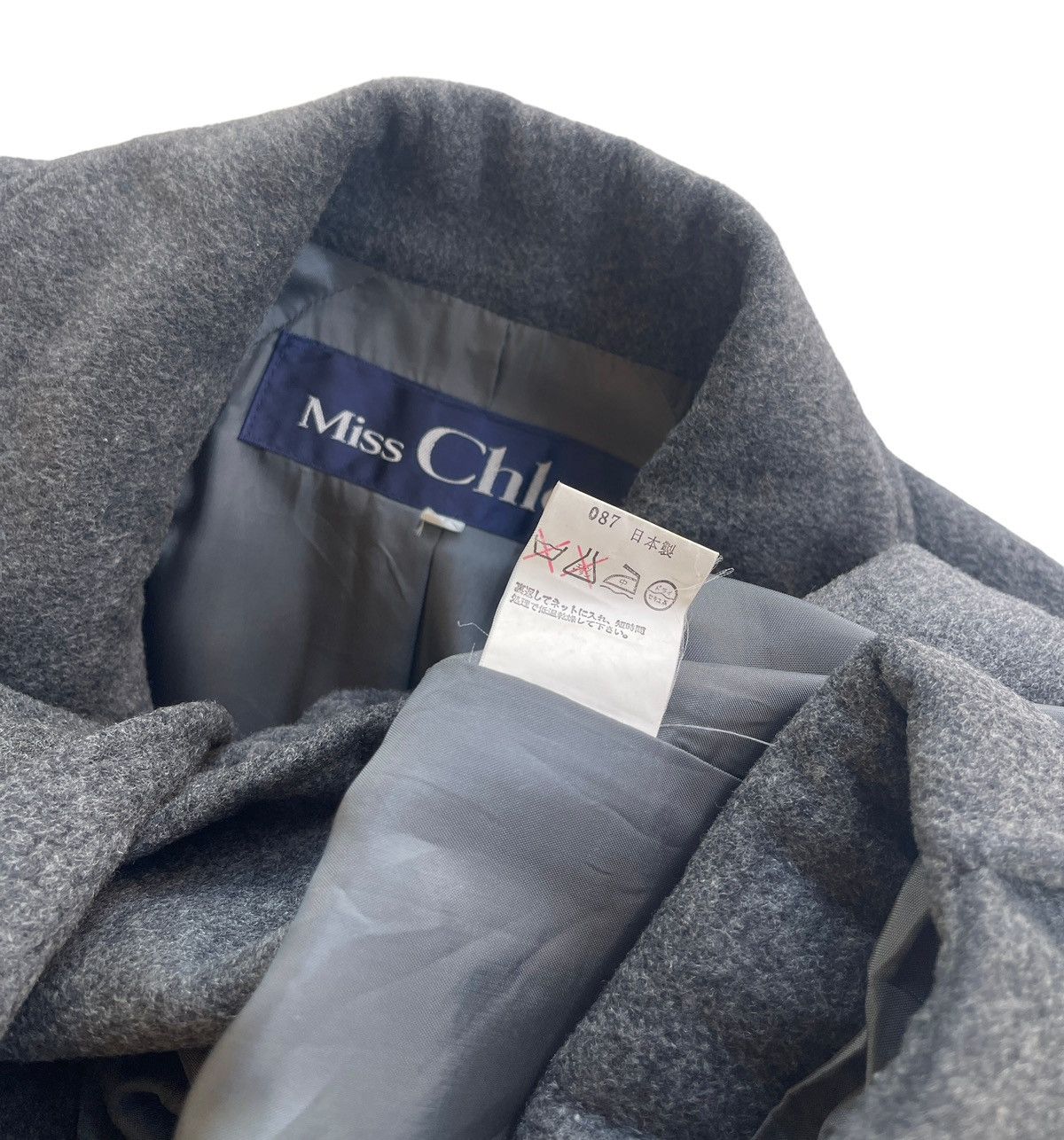 Chloe Chloe Wool Cashmere Overcoat Size L / US 10 / IT 46 - 5 Thumbnail