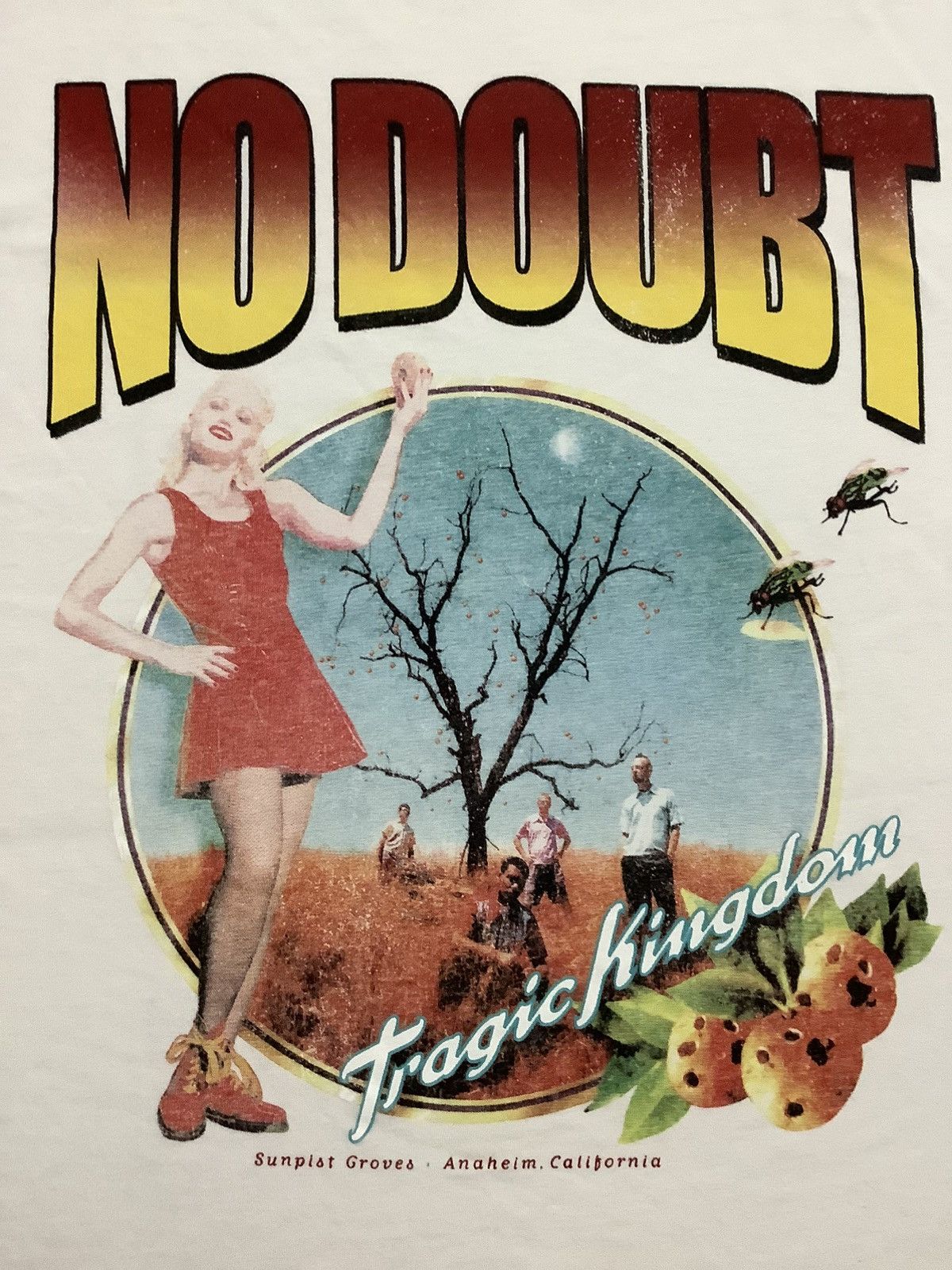 Band Tees × Bershka × Vintage Vintage No Doubt Tragic Kingdom Band Tee Size XS / US 0-2 / IT 36-38 - 6 Thumbnail
