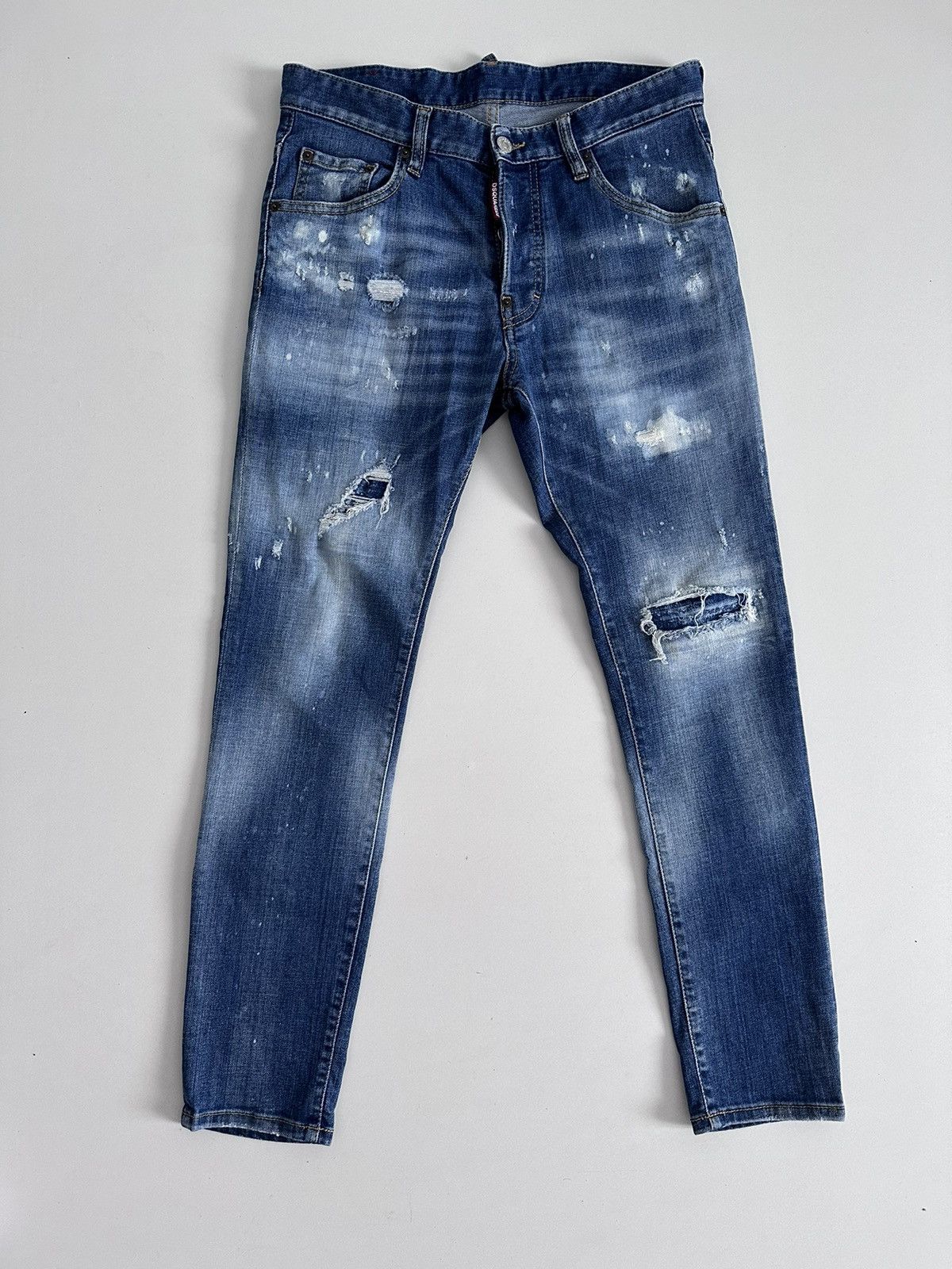 Dsquared2 Dsquared2 Jeans Men Skater Jeans Navy Blue Size 46 Size US 30 / EU 46 - 2 Thumbnail