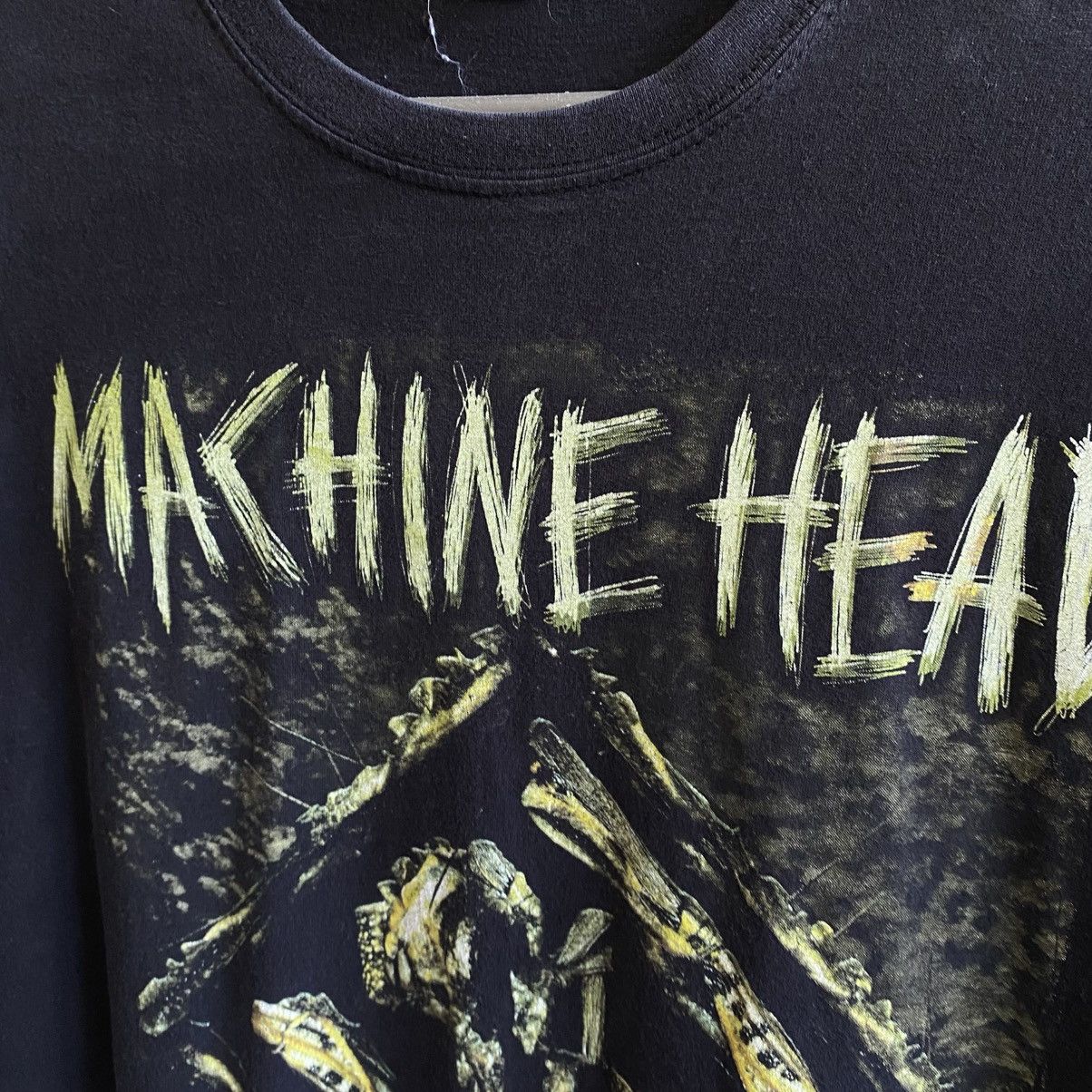 Band Tees Vintage Machine Head Unto The Locust Big Logo rock band tee Size US XL / EU 56 / 4 - 3 Thumbnail