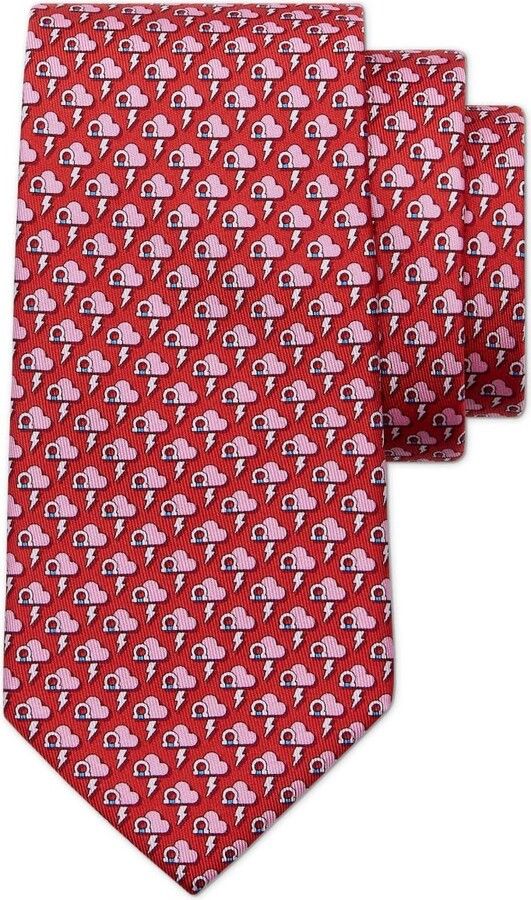 Salvatore Ferragamo o1s1rm1024 Size: OS / Silk Tie in Multicolor Size ONE SIZE - 2 Thumbnail