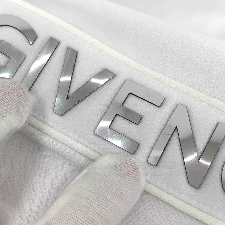 Givenchy Givenchy White Side Logo Letter Metal Logo Stand Collar Zi Size XS / US 0-2 / IT 36-38 - 9 Thumbnail