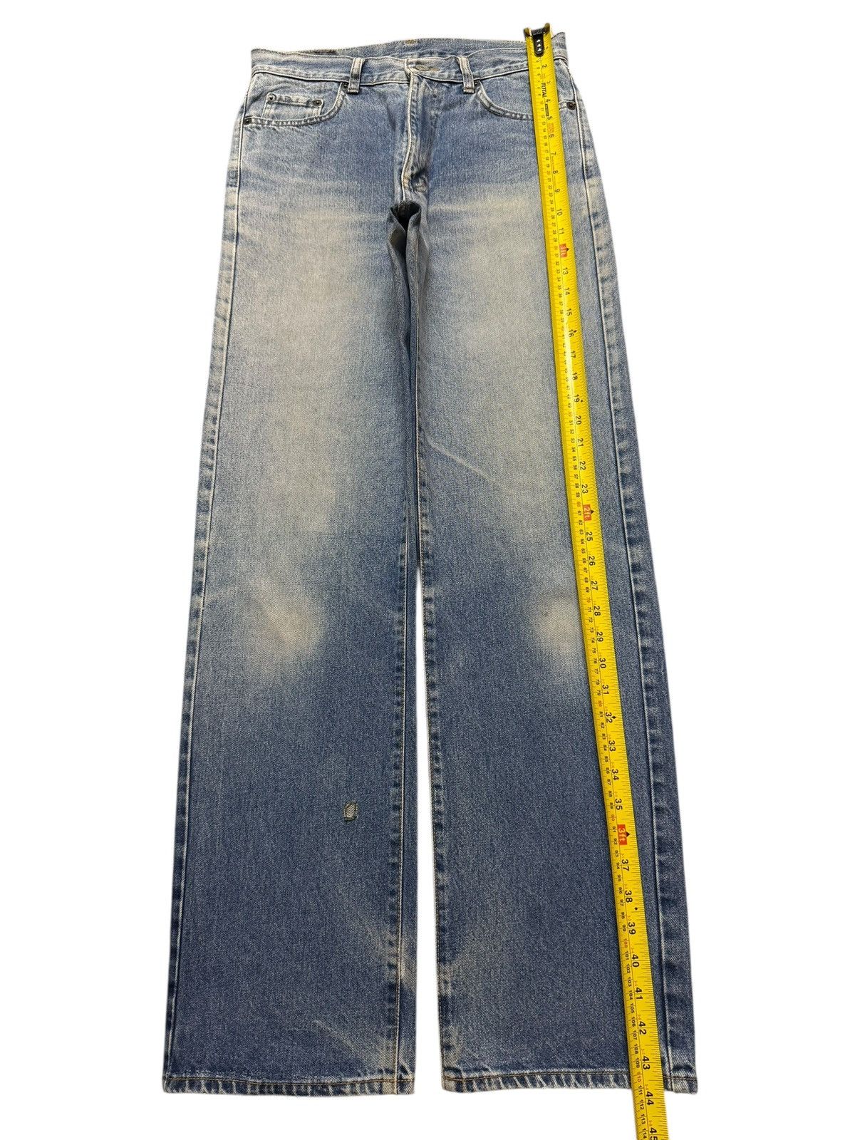 Undercover Vintage Y2K Japanese Brand Blue Faded Wash Straight Loose Size US 29 - 8 Thumbnail