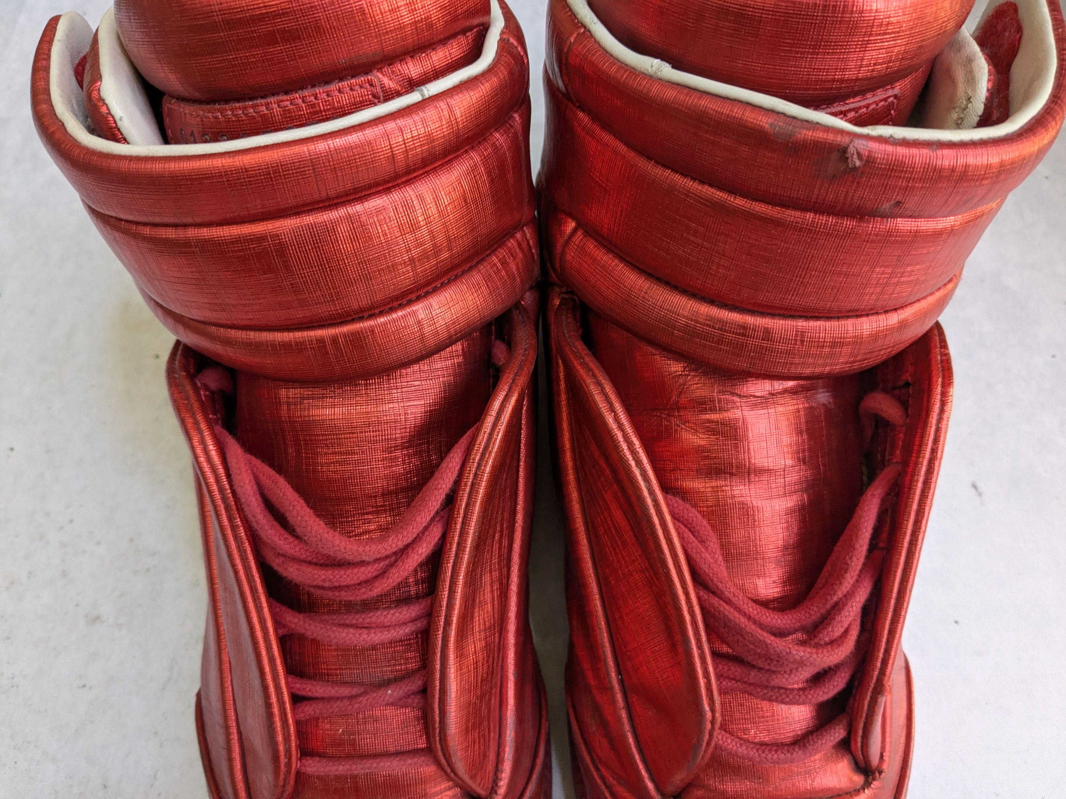 Maison Margiela Red maison margiela future high metallic 8 41 high tops Size US 8 / EU 41 - 7 Thumbnail