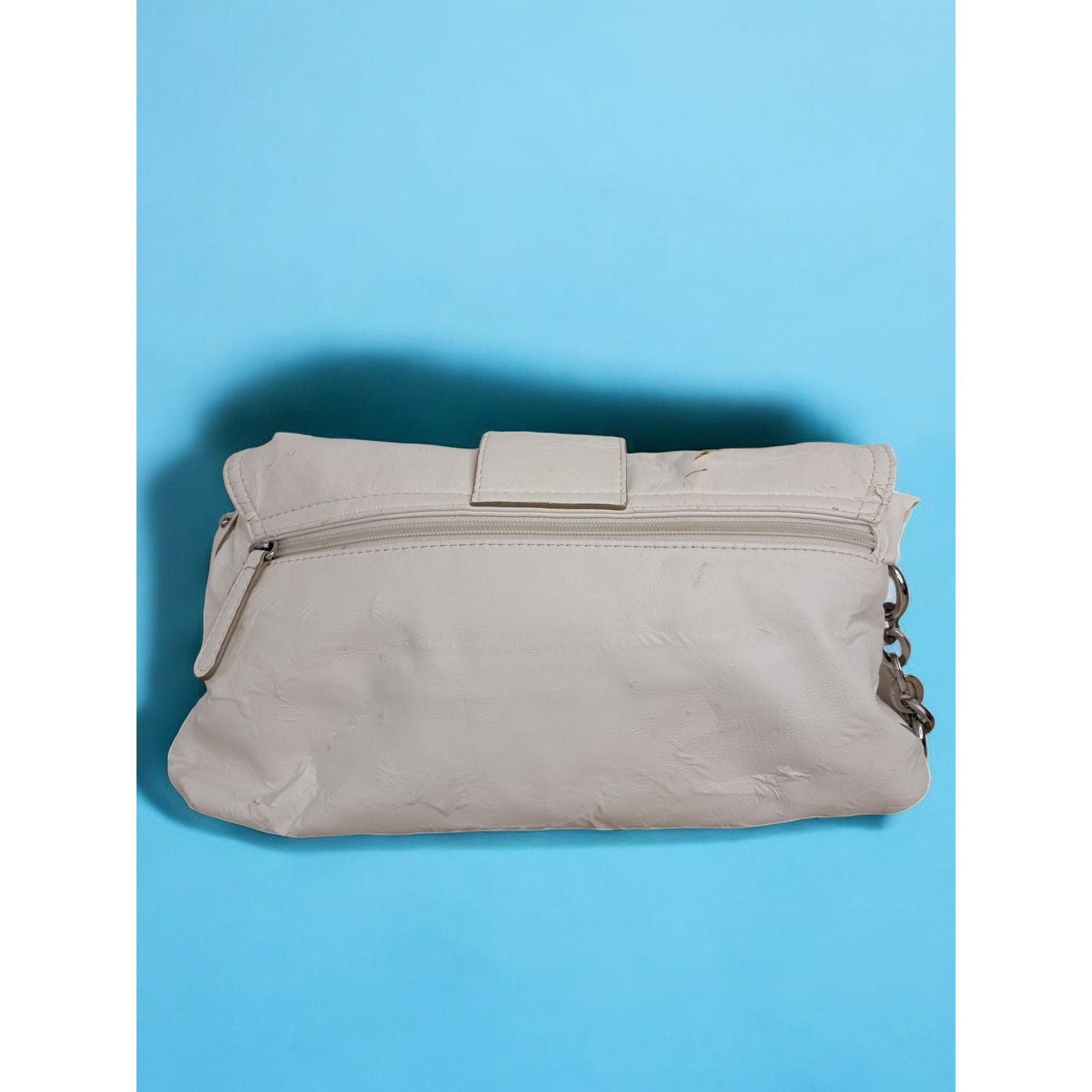 Other Liz Claiborne White Faux Leather Shoulder Bag Size ONE SIZE - 2 Thumbnail