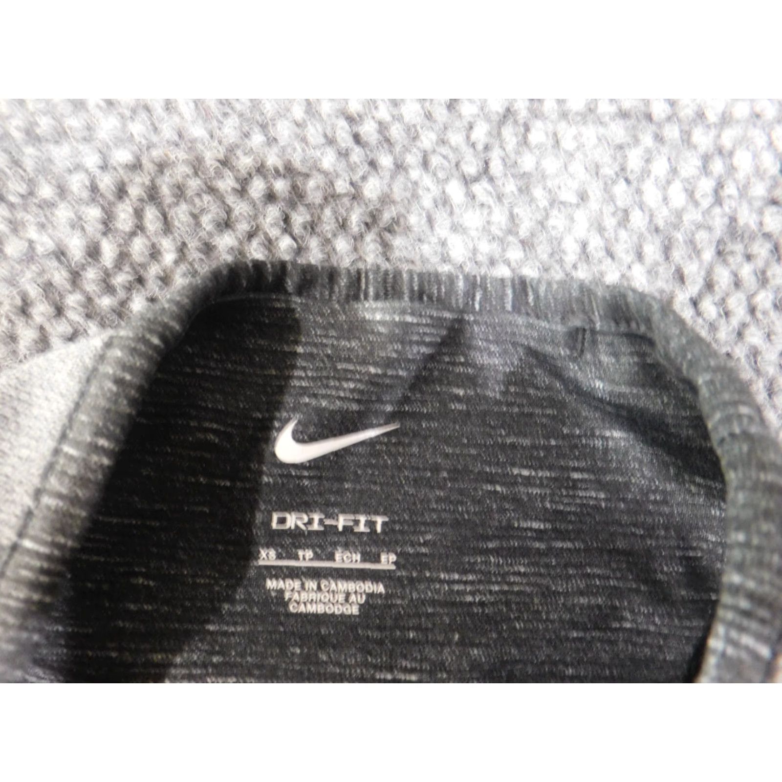 Nike Nike Leggings Women XS Dri-FIT Gray Pull On Stretch Run Active Performance Size 40" / US 18 - 5 Thumbnail