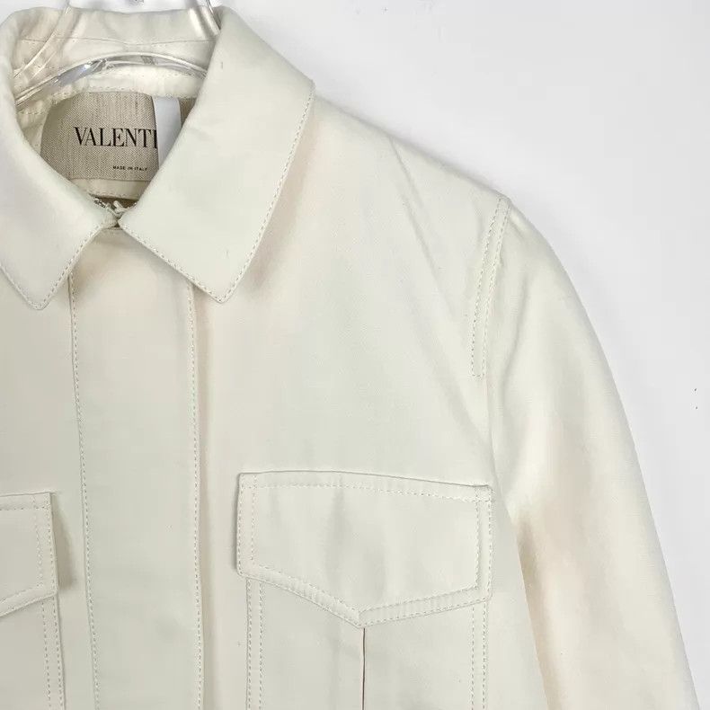 Valentino Valentino Pocket hunting outfit embellished with lapel tre Size L / US 10 / IT 46 - 3 Thumbnail