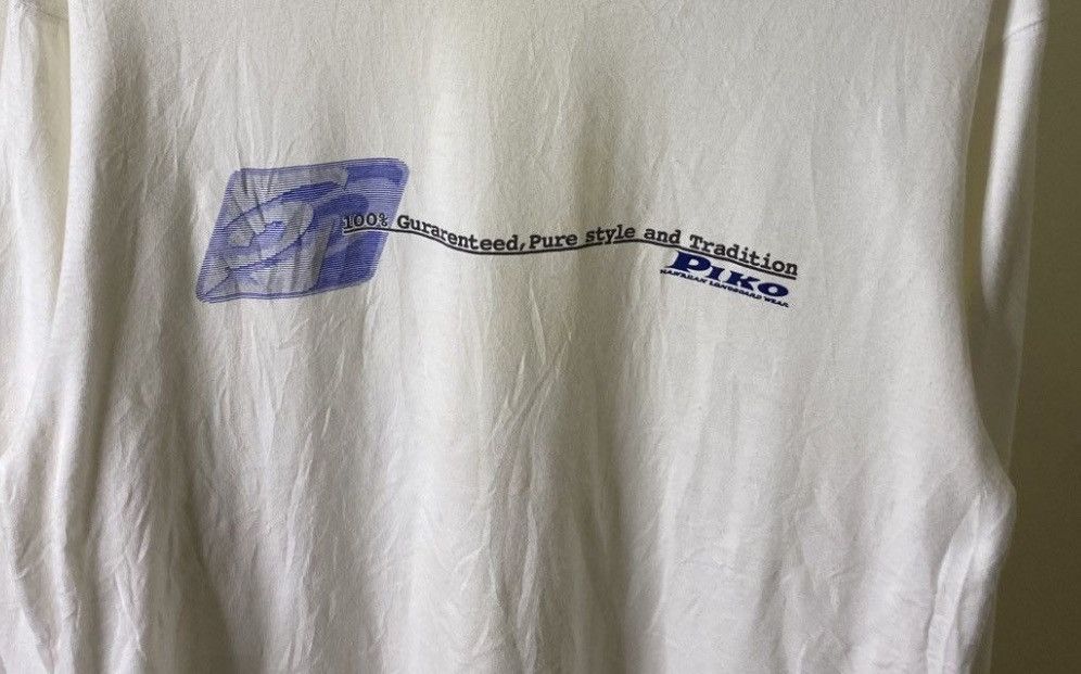 Vintage Y2K Piko Surf Nice Sleeves Detailing Surfing LS T Shirt Size US L / EU 52-54 / 3 - 2 Thumbnail