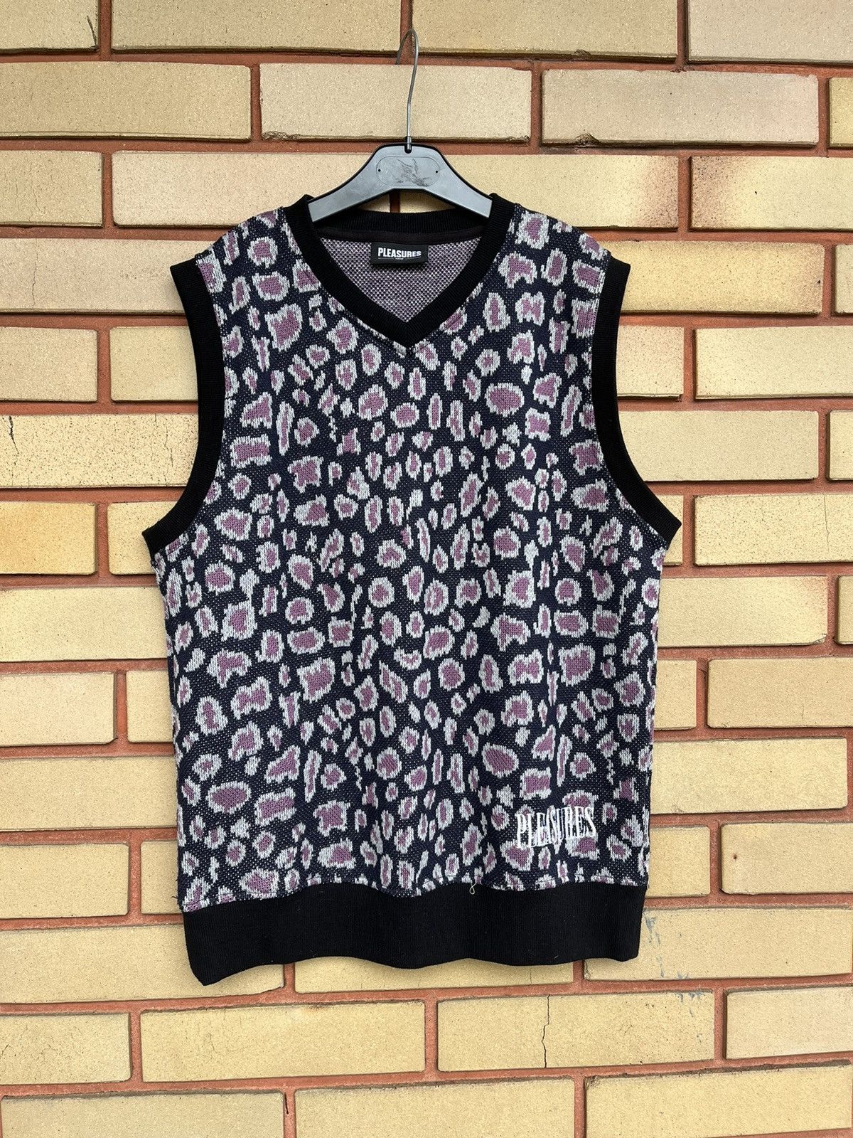 トップス 60's~70's/leopard vest SadaLL Vest - Leopard Print