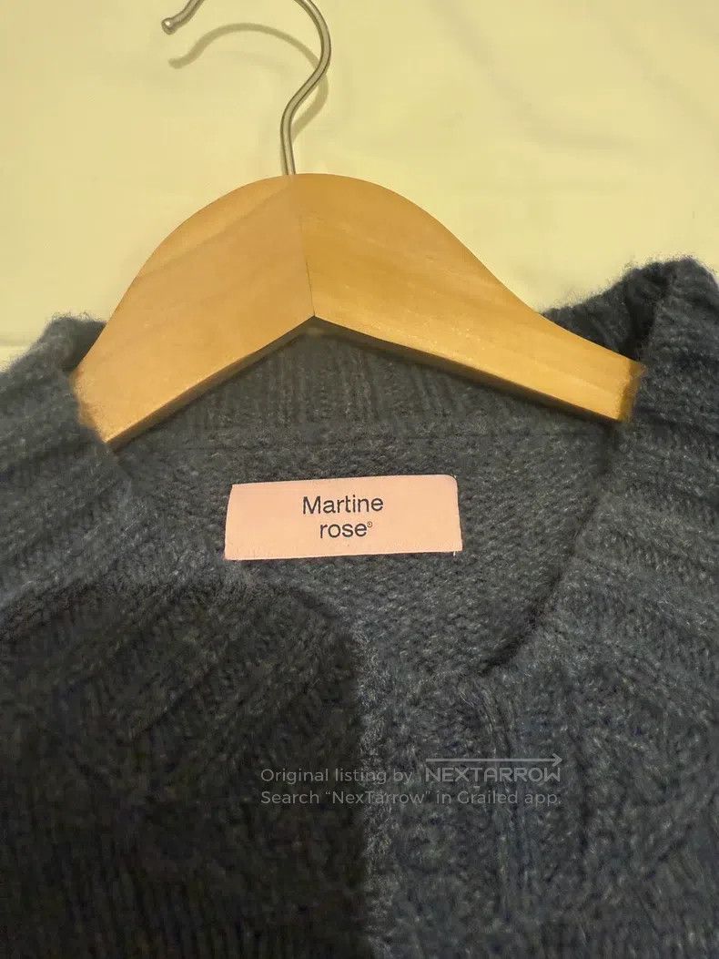 Martine Rose Martine Rose Navy Pullover Size US M / EU 48-50 / 2 - 4 Thumbnail