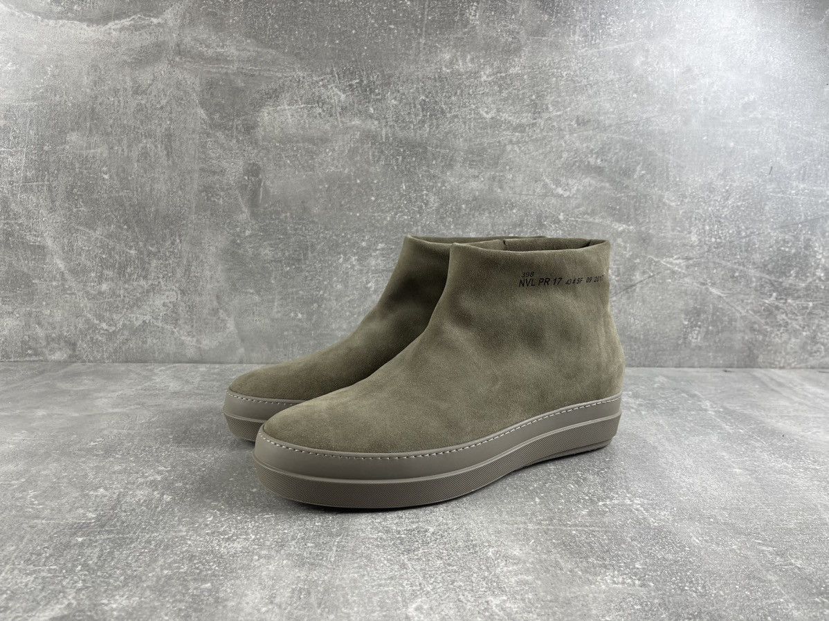 Other Ruco Line × Jean Nouvel NVL PR 17 NWB Rare Suede Ankle Boots Size US 10 / EU 43 - 1 Thumbnail