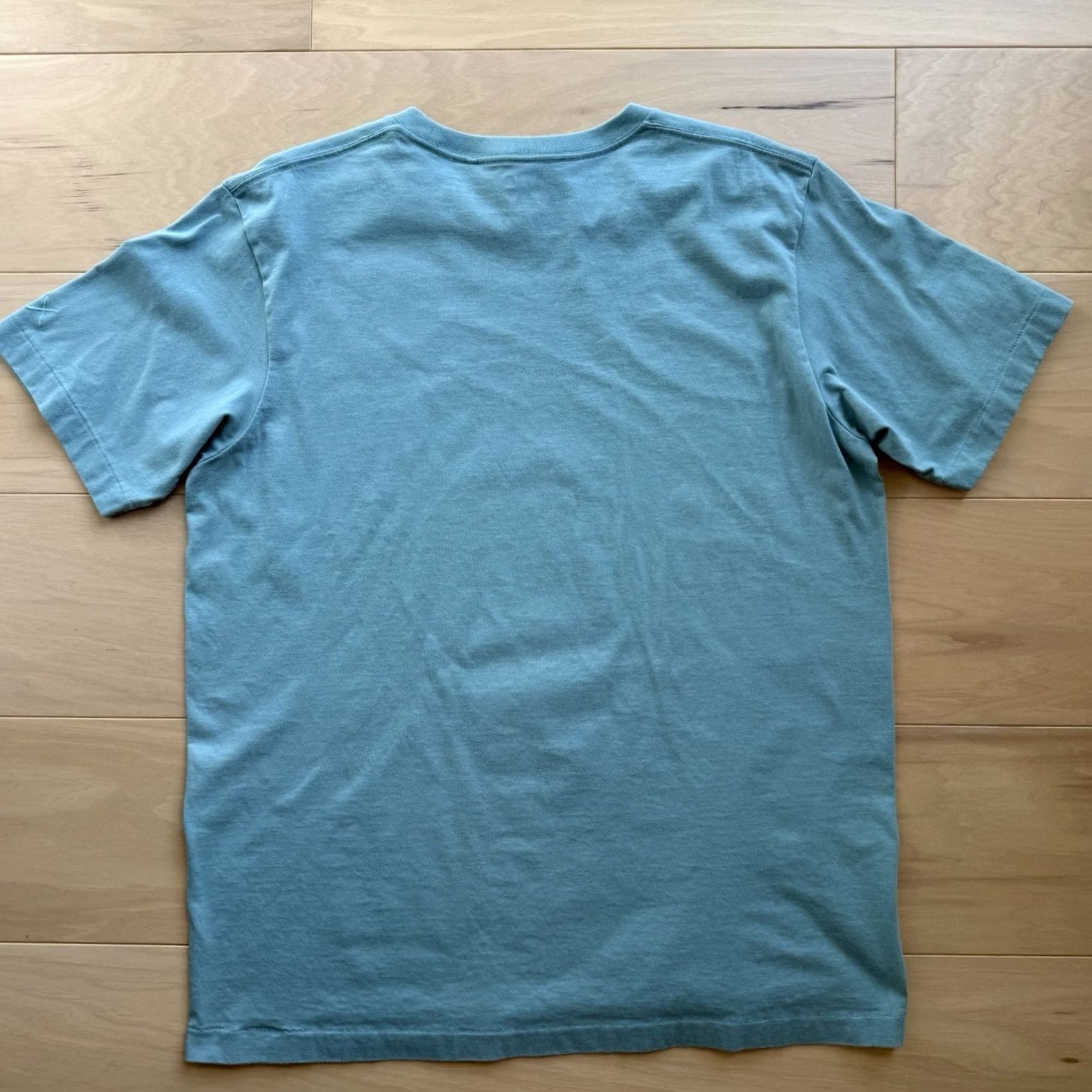 Uniqlo Kaws Uniqlo Shirt L Teal Blue Crew Neck Short Sleeve Logo Graphic Cotton Men T-Shirt Vintage No Size US L / EU 52-54 / 3 - 6 Thumbnail