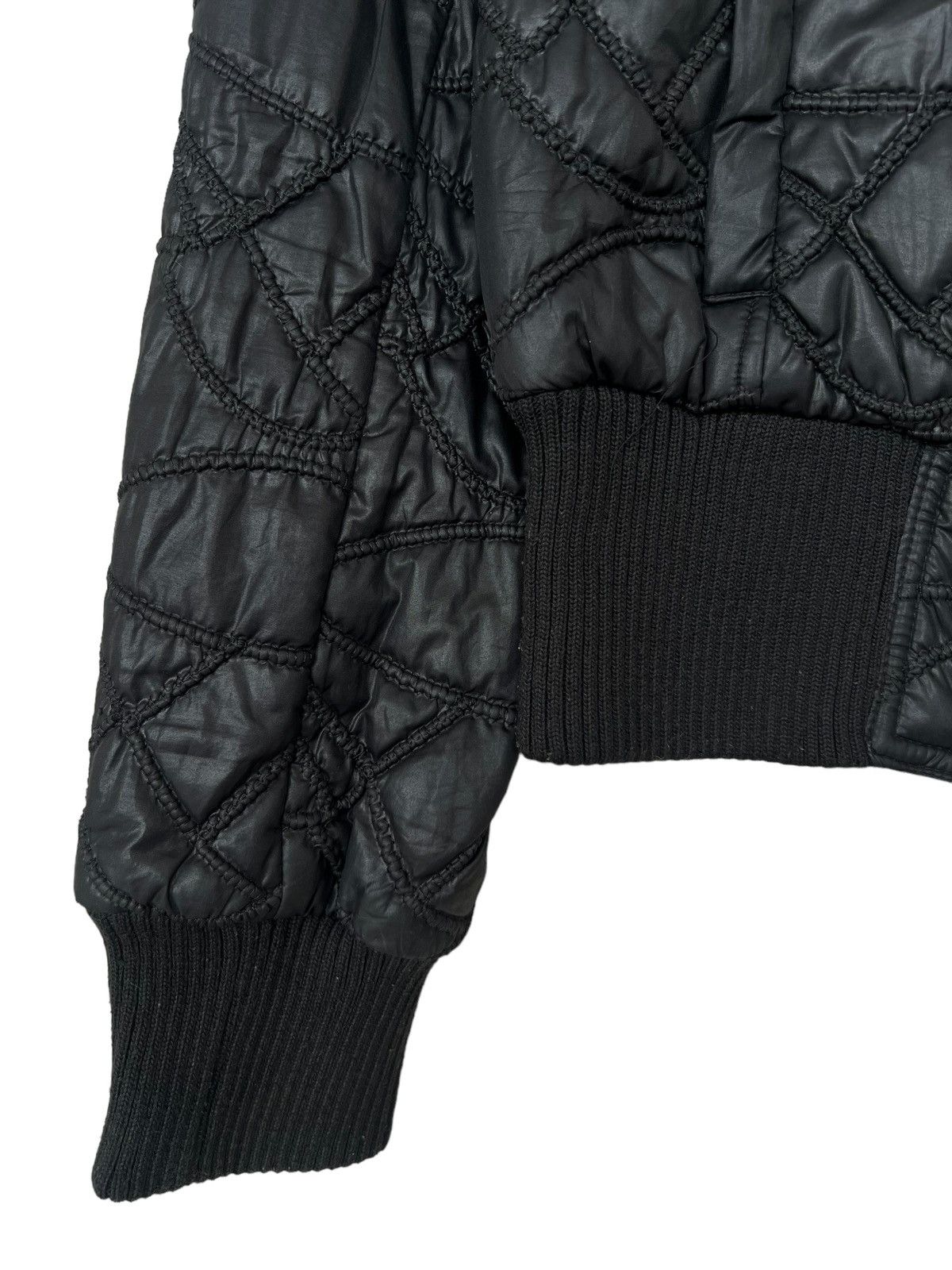 Japanese Brand Ecepcion Bondage Puffer Fur Hoodie Down Jacket Size S / US 4 / IT 40 - 6 Thumbnail