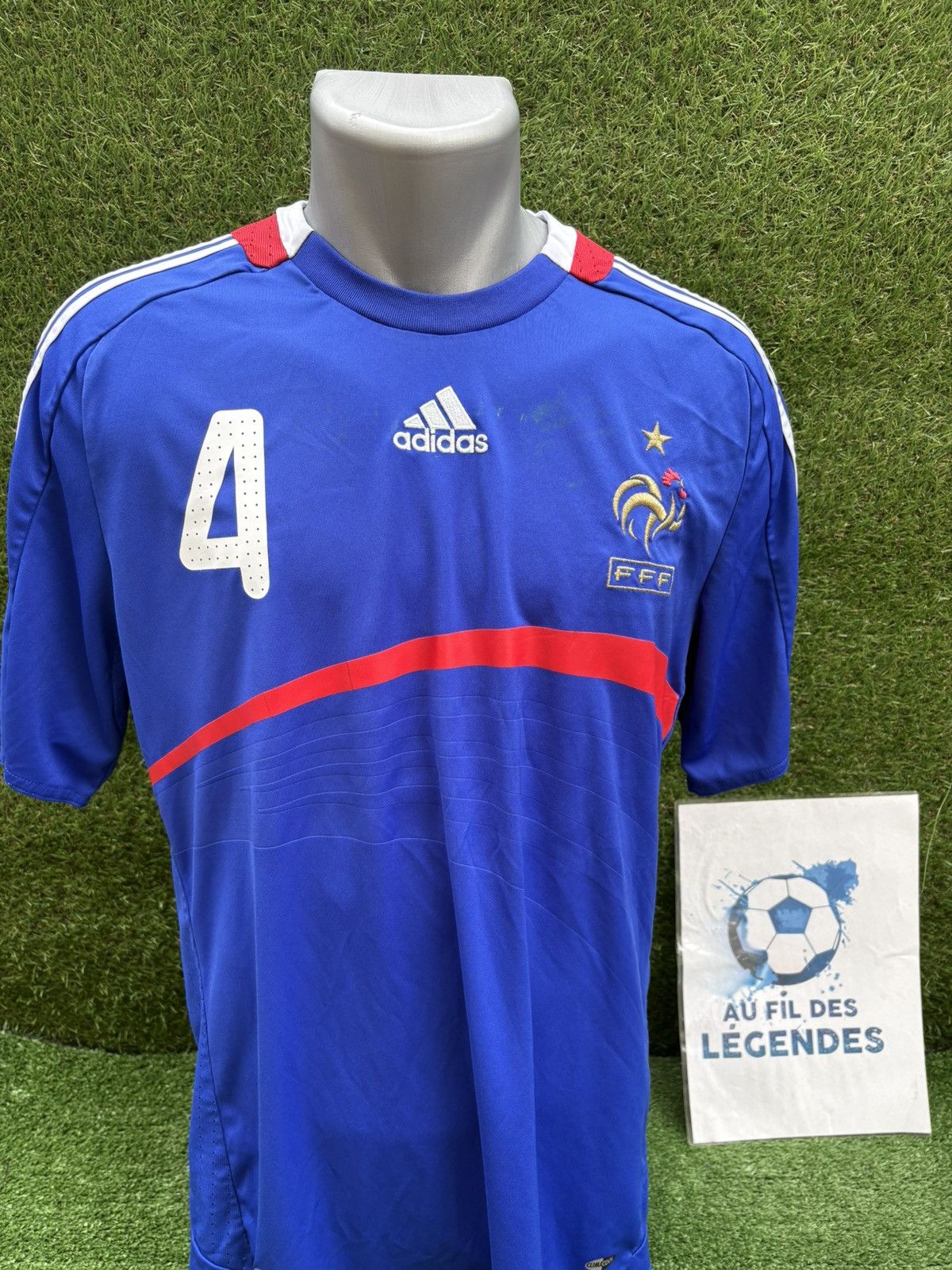 Adidas Jersey vieira team at french Size US M / EU 48-50 / 2 - 2 Thumbnail