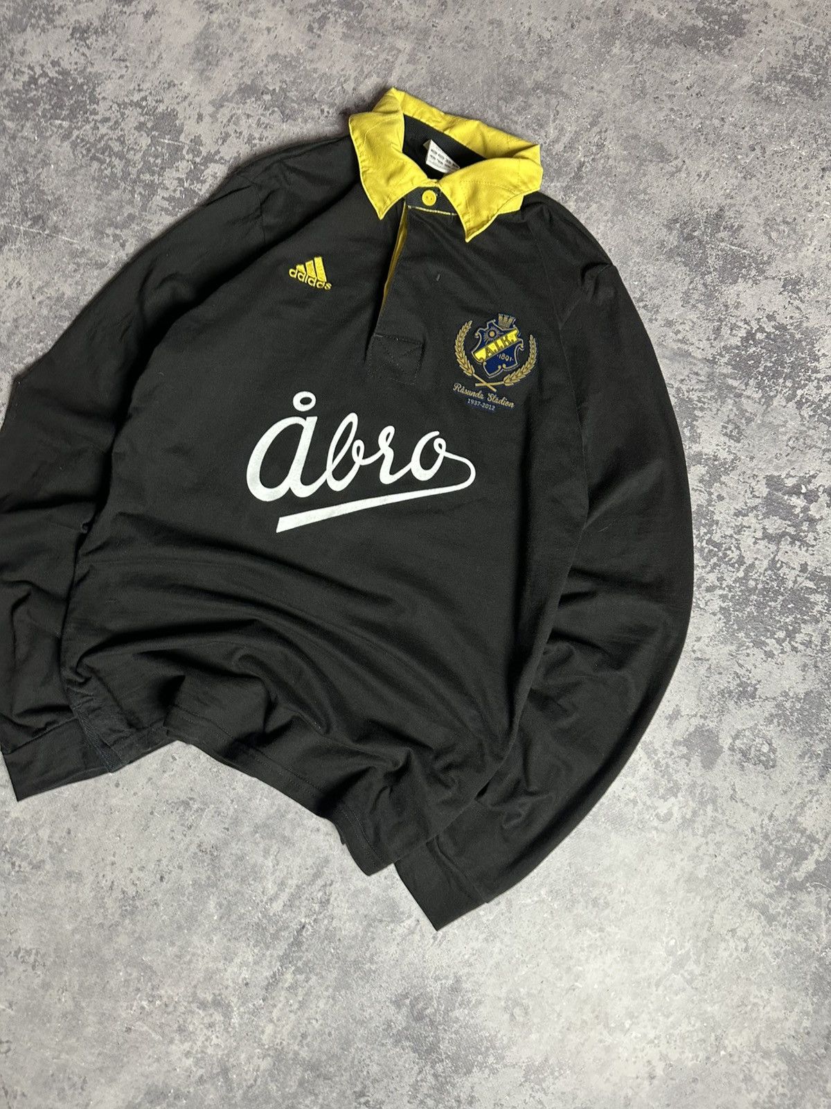 Adidas AIK STOCKHOLM 2012 FOOTBALL SHIRT SOCCER JERSEY POLO ADIDAS Size US S / EU 44-46 / 1 - 3 Thumbnail