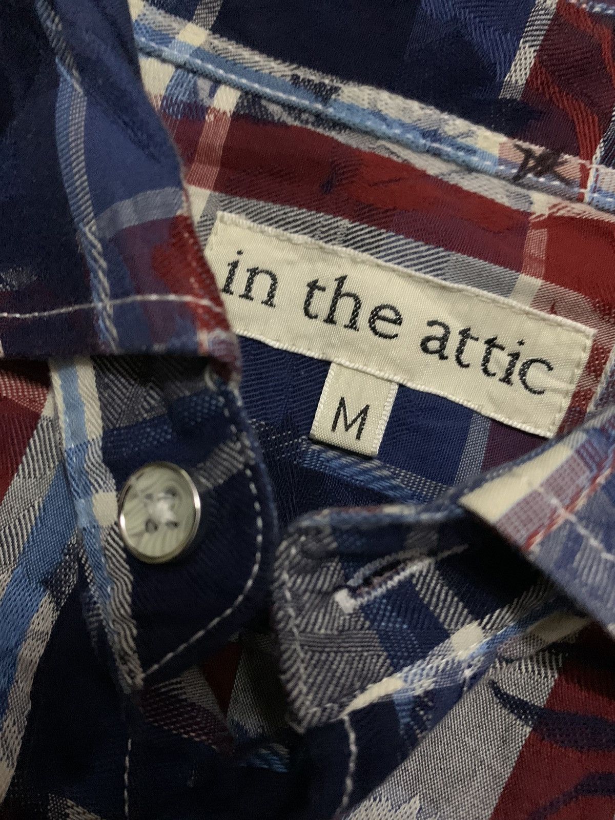 In The Attic 💥Vtg Japanese In the Attic Button Shirt Size US M / EU 48-50 / 2 - 7 Thumbnail