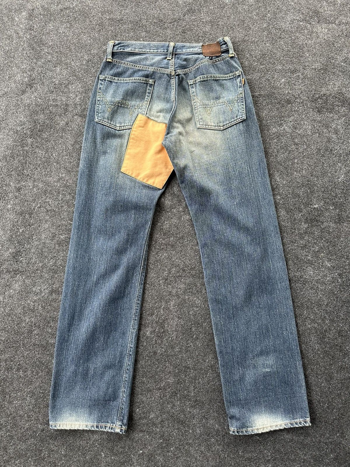 Edwin Vintage Edwin 505zx Orange Tag Selvedge Size 30 D102 Size US 30 / EU 46 - 3 Thumbnail