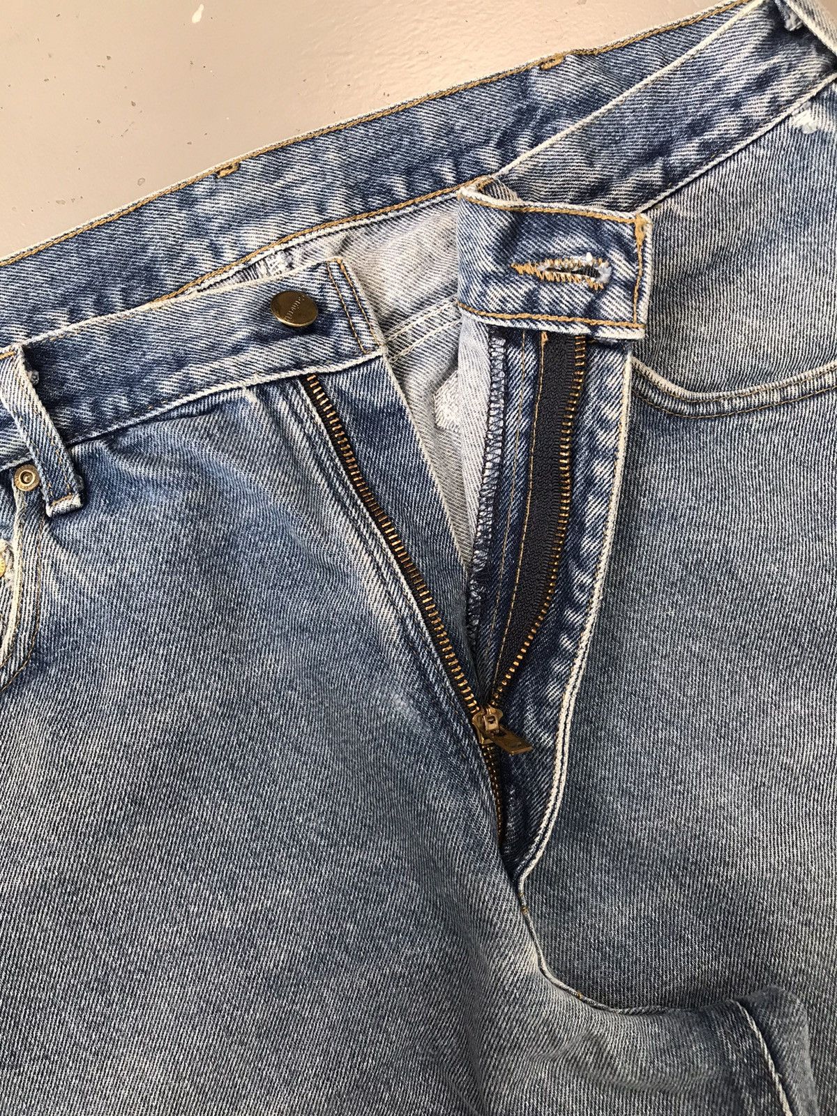Carhartt Vintage Carhartt B17 DST repaired denim Size US 38 / EU 54 - 9 Thumbnail