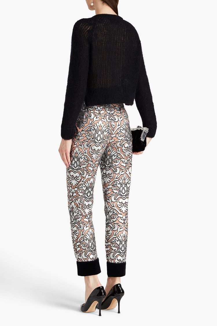 Dolce & Gabbana o1y0925 Sweatpant in Silver Size 26" / US 2 / IT 38 - 3 Thumbnail