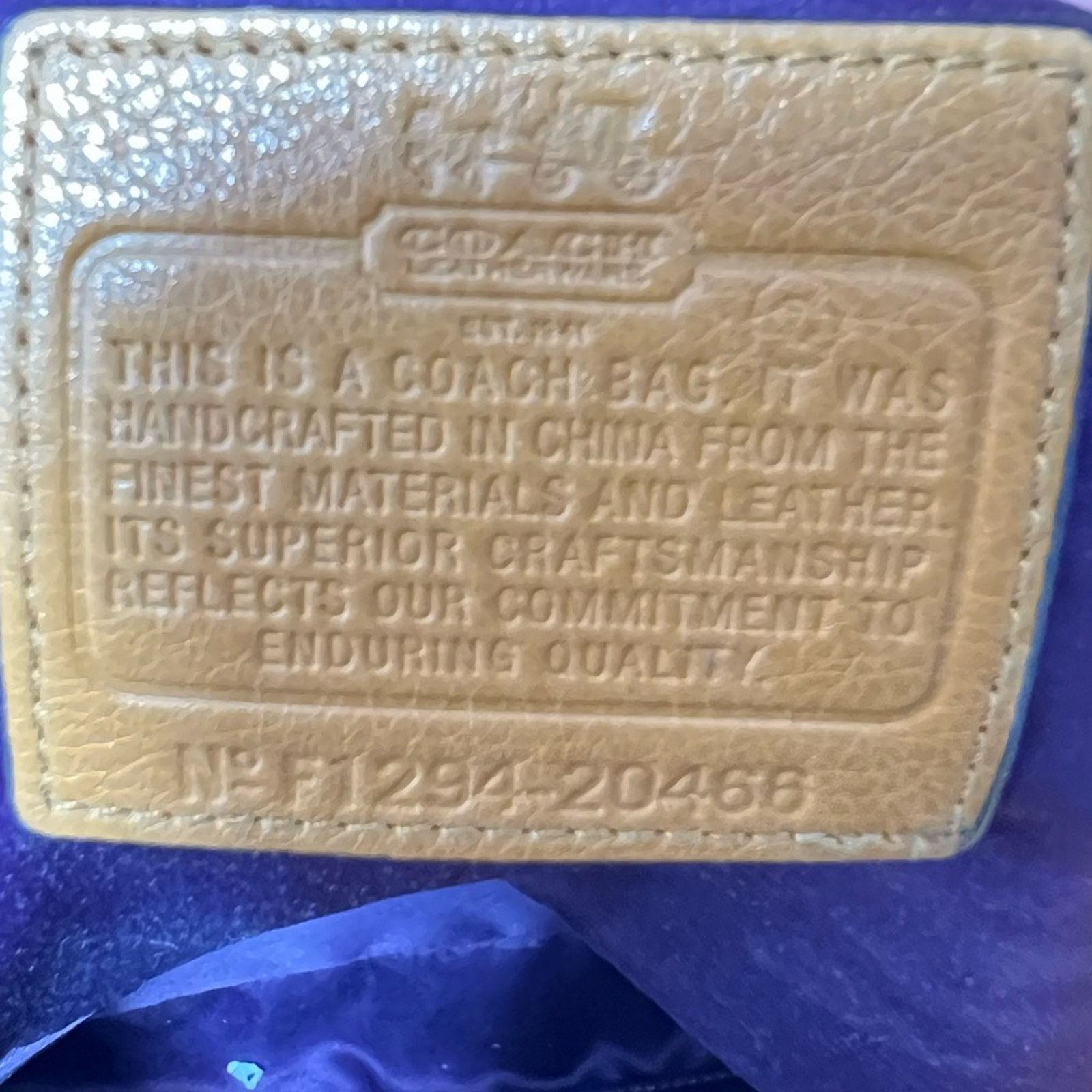 Coach Coach Madison Chain Tote K1294-20466 Tan Camel Leather Size ONE SIZE - 9 Thumbnail