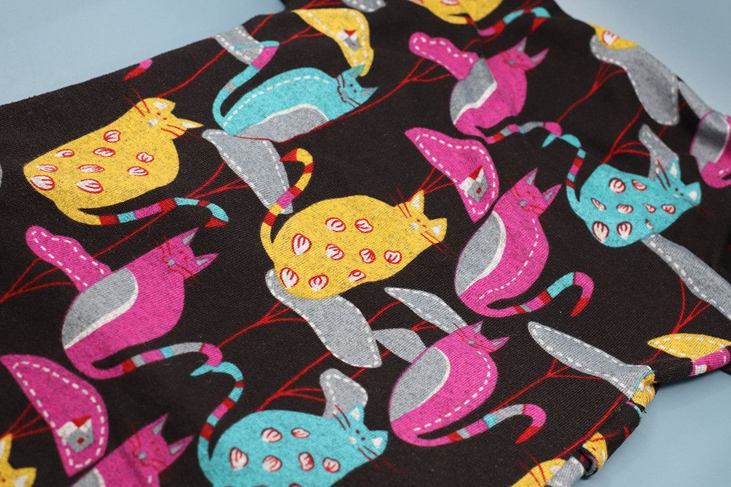 Other Contro Corrente Cat Print Cowl Neck Dress Size M / US 6-8 / IT 42-44 - 8 Thumbnail