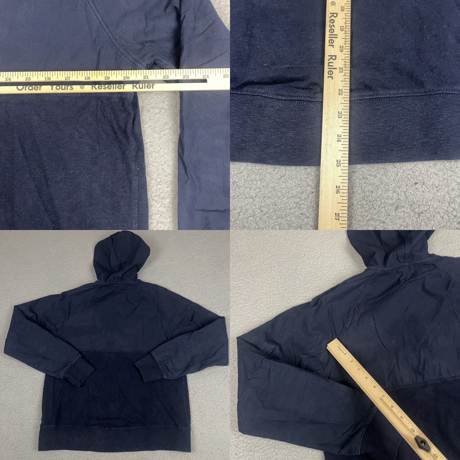 J.Crew J.CREW Sweater Mens M Blue Hoodie Sweatshirt Buttons Pockets Casual Navy M Size US M / EU 48-50 / 2 - 8 Thumbnail