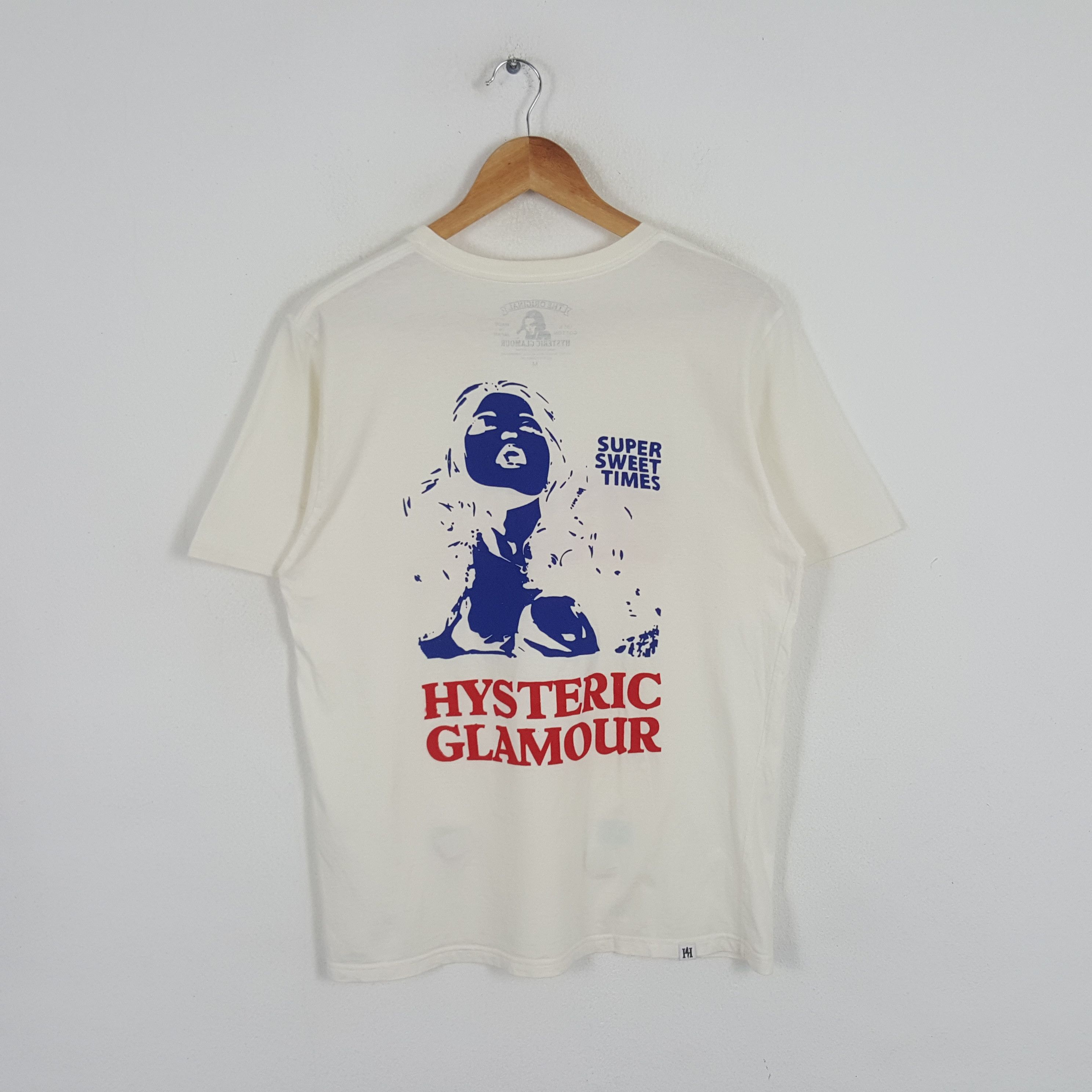 Hysteric Glamour Vintage Hysteric Glamour Super Sweet Times Tshirt C223N56 Size US M / EU 48-50 / 2 - 1 Thumbnail