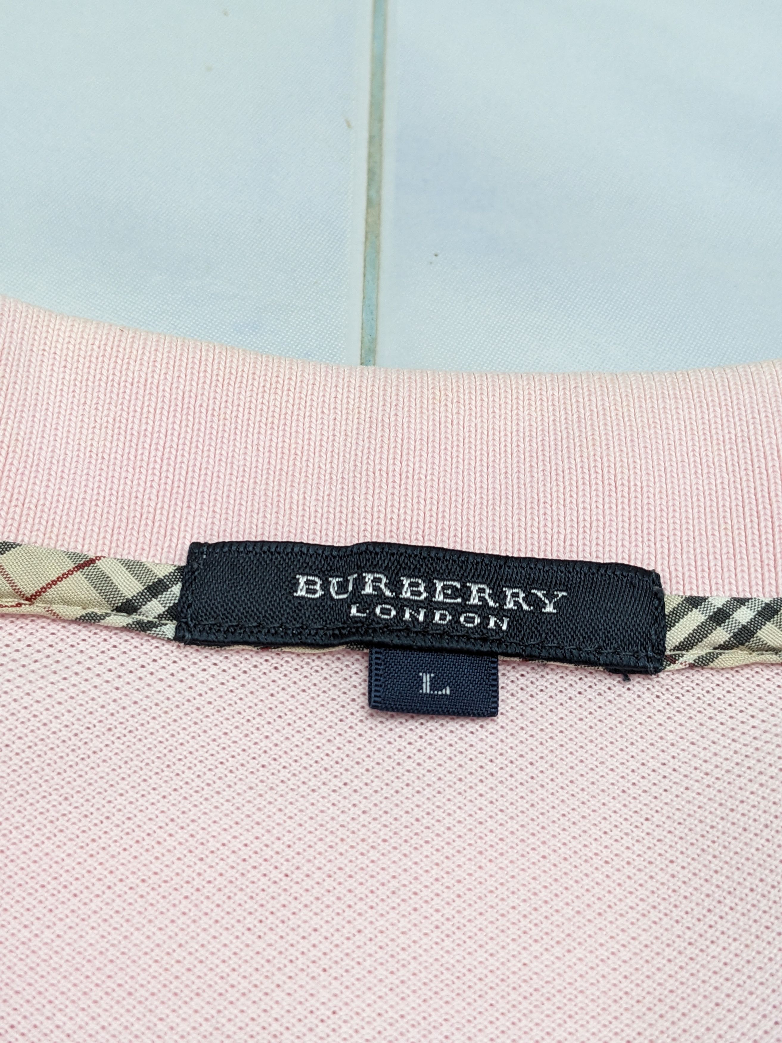 Burberry BURBERRY POLO SHIRT Size US L / EU 52-54 / 3 - 9 Thumbnail