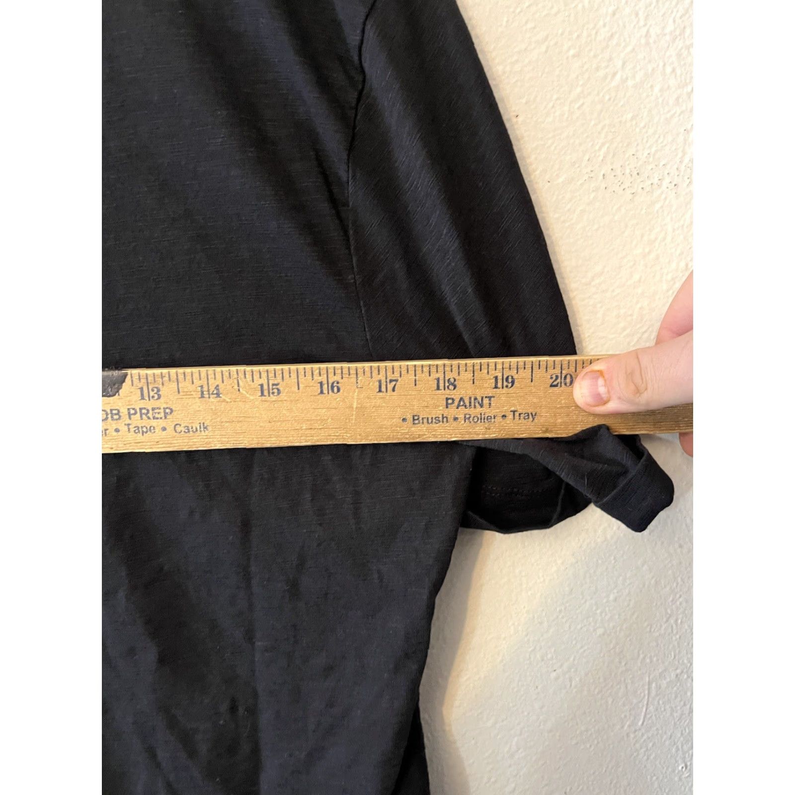 Croft & Barrow EUC CROFT & BARROW TEE-SHIRT BLACK LP Petites Size L / US 10 / IT 46 - 5 Thumbnail