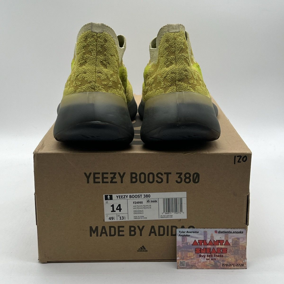 Adidas Yeezy boost 380 Hylte Size US 14 / EU 47 - 3 Thumbnail