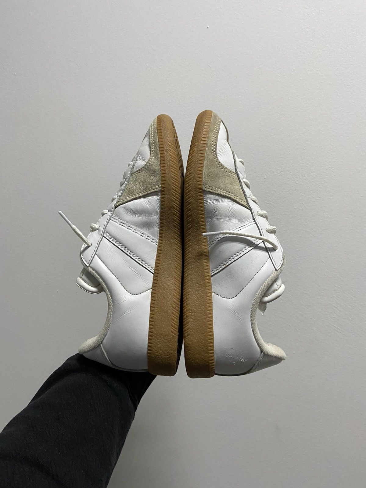 Adidas GAT Bw 220 Sport Vintage Leather replica style Size US 5 / IT 35 - 6 Thumbnail