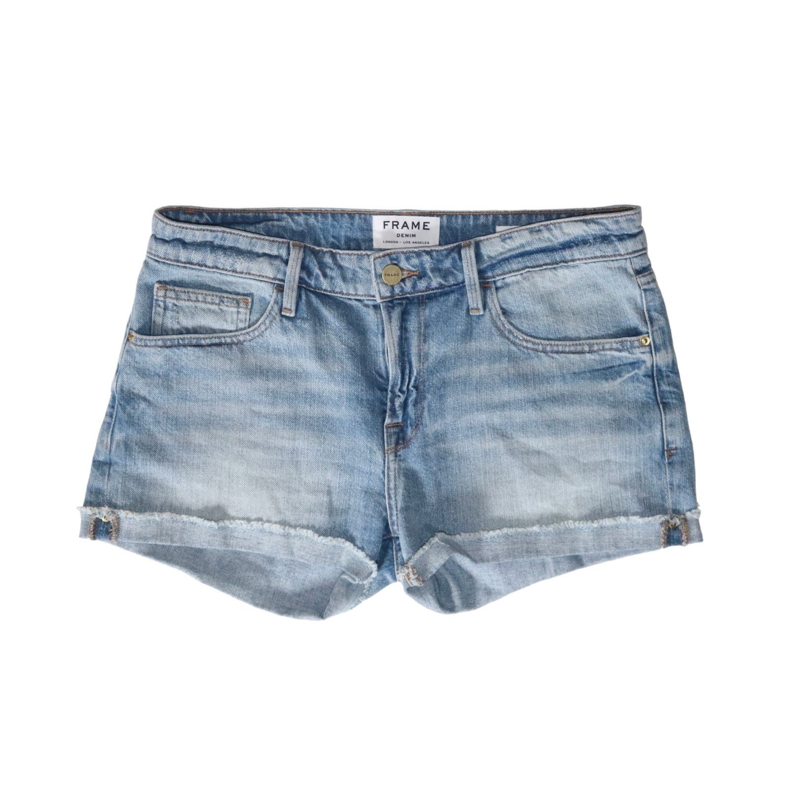 Frame Frame Denim Le Garcon Jean Shorts in Boulevard Size 26 Size 26" / US 2 / IT 38 - 1 Thumbnail