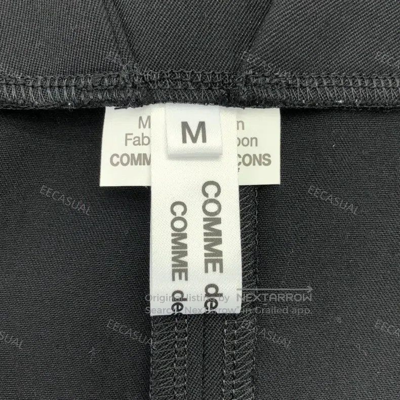 Comme des Garcons Comme Des Garcons size M Black Wool Strapless Jumpsuit Size 24" / US 00 / IT 34 - 8 Thumbnail