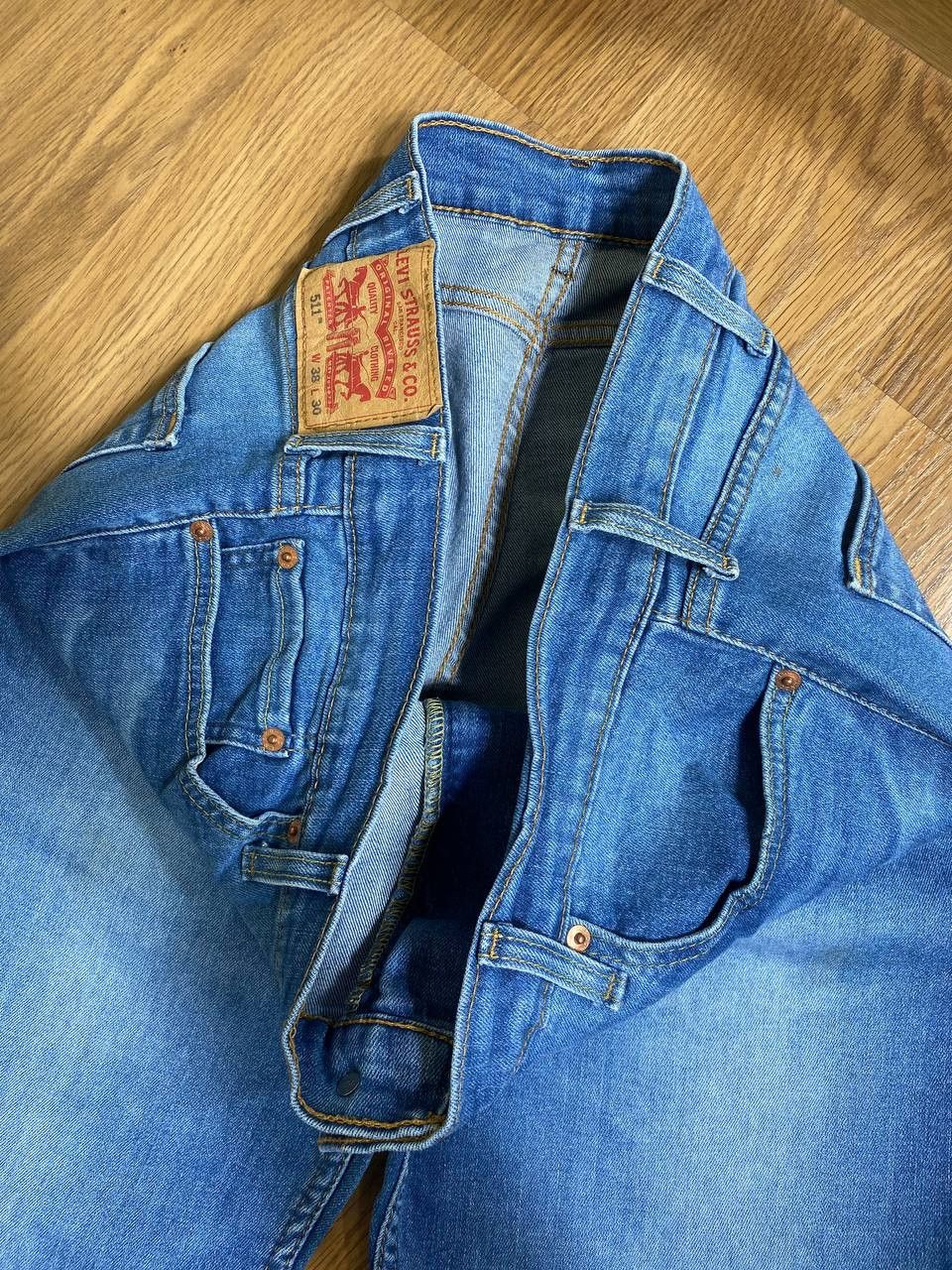 Levi's 90s Levis 501 Button Fly Jeans Size US 38 / EU 54 - 10 Thumbnail