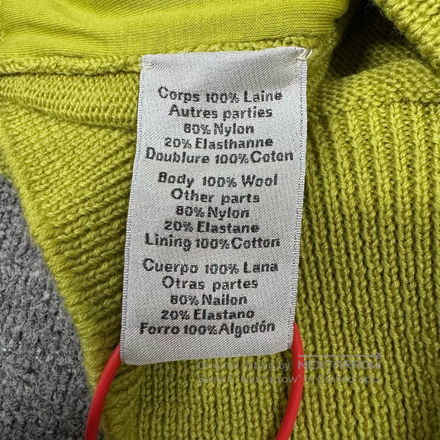 Hermes Hermes Zipper, wool knit hooded hoodie| Size US XXL / EU 58 / 5 - 6 Thumbnail