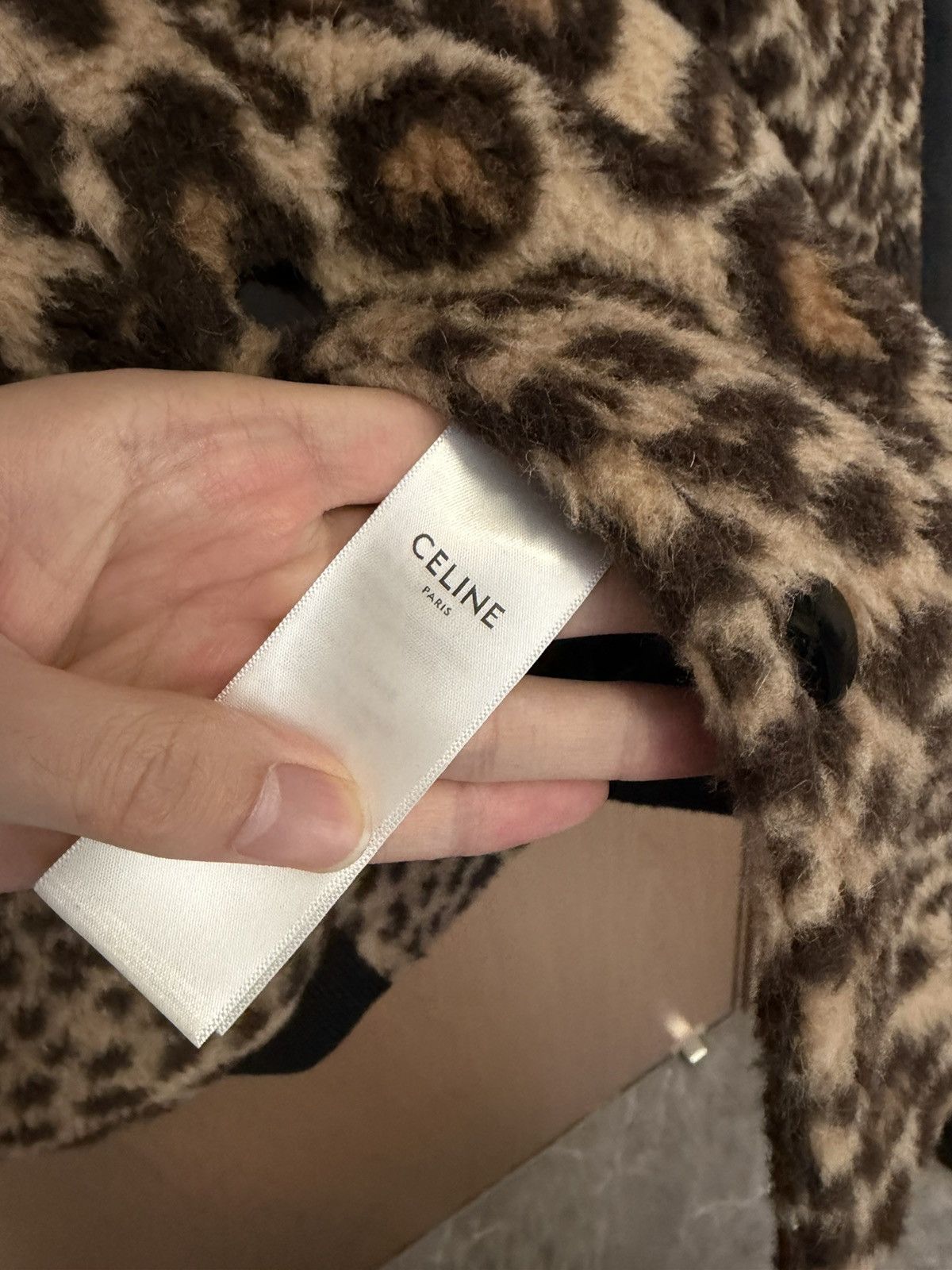Celine Celine 22 Hedi Boy Doll Leopard Varsity Bomber Jacket Size US M / EU 48-50 / 2 - 4 Thumbnail