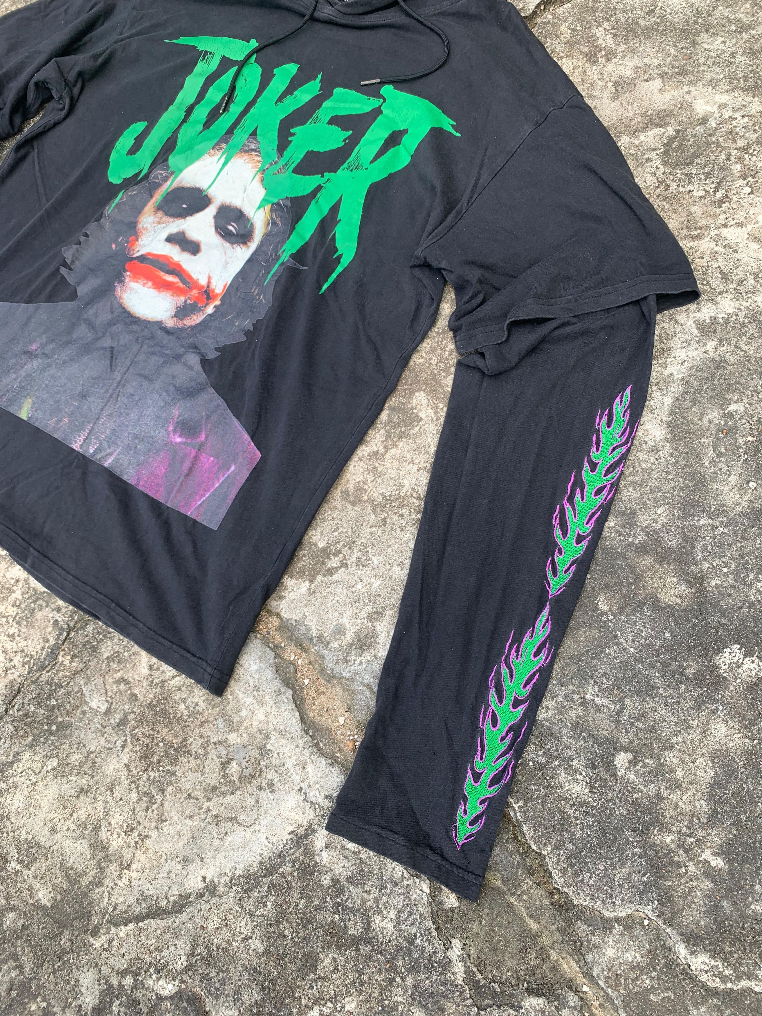 Japanese Brand MAMC x Joker Longsleeve T Shirt Size US L / EU 52-54 / 3 - 4 Thumbnail