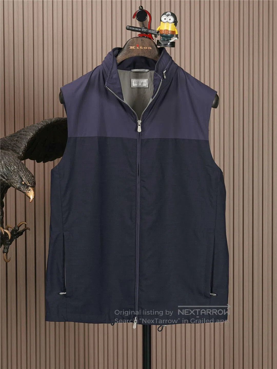 Brunello Cucinelli Brunello Cucinelli Men's Hooded Vest. Size US S / EU 44-46 / 1 - 1 Thumbnail