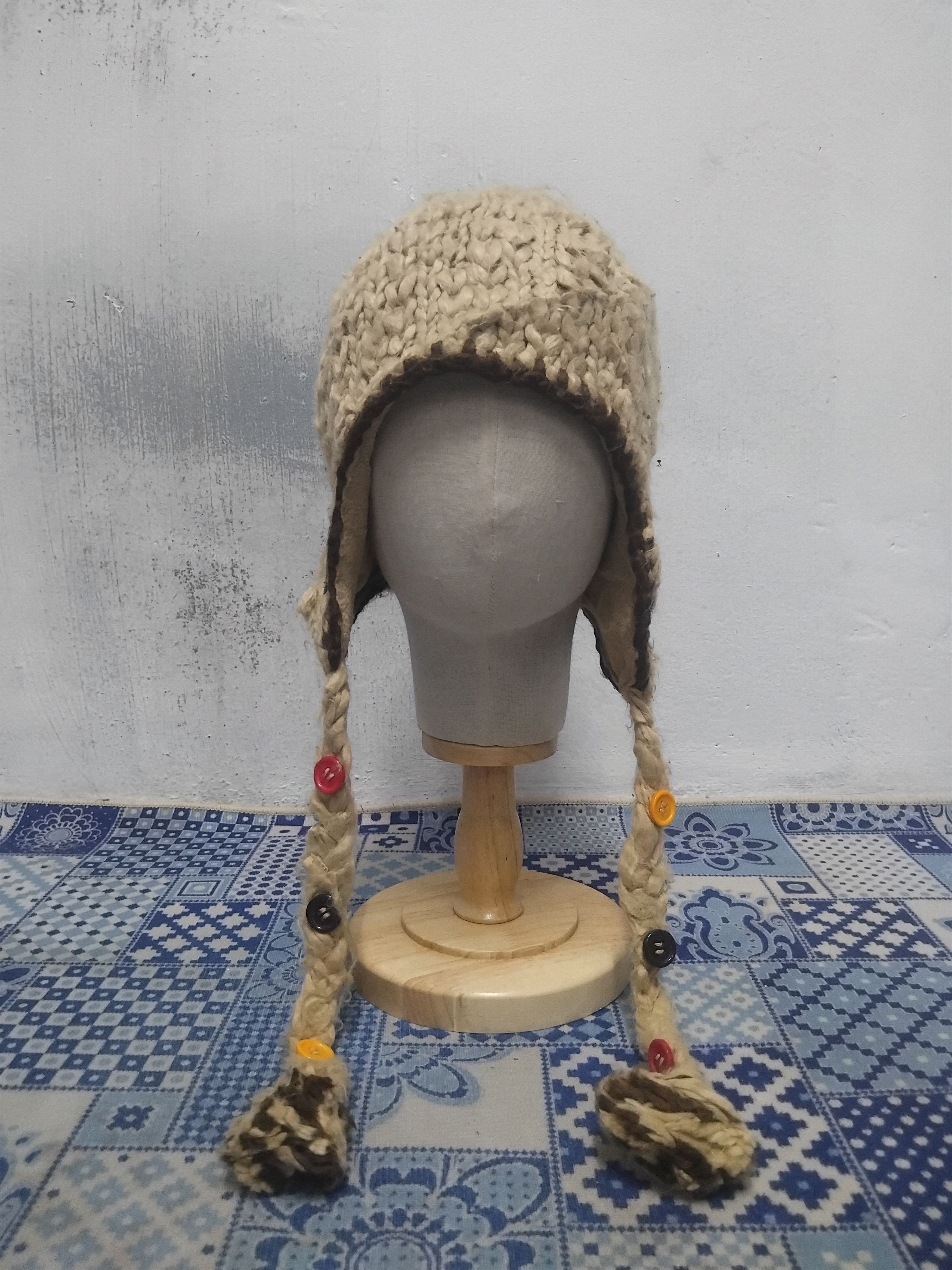 PPFM 2oz Japanese brand unique beanie Size ONE SIZE - 1 Thumbnail