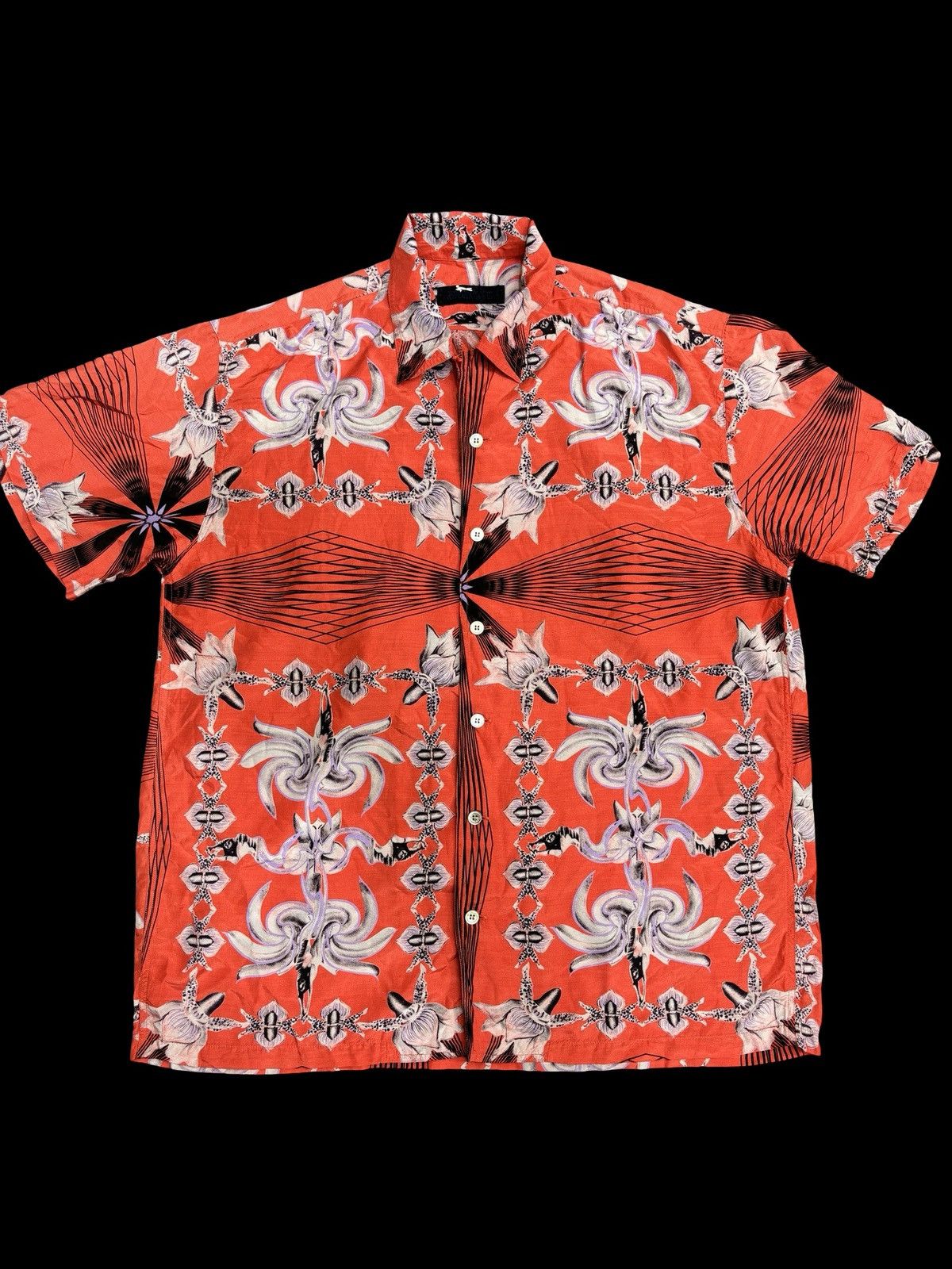 Designer 💥Designer Rayon💥Kohshin Satoh Volaju Rayon Shirt F508 Size US M / EU 48-50 / 2 - 1 Thumbnail